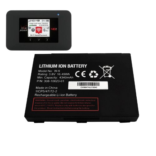 Original Battery Replacement for Netgear Verizon Jetpack AC791L AC815S AC815 W 9 Hotspot - Compatible with Mobile WiFi Devices - Perfect for Travel, Remote Work & Business Trips