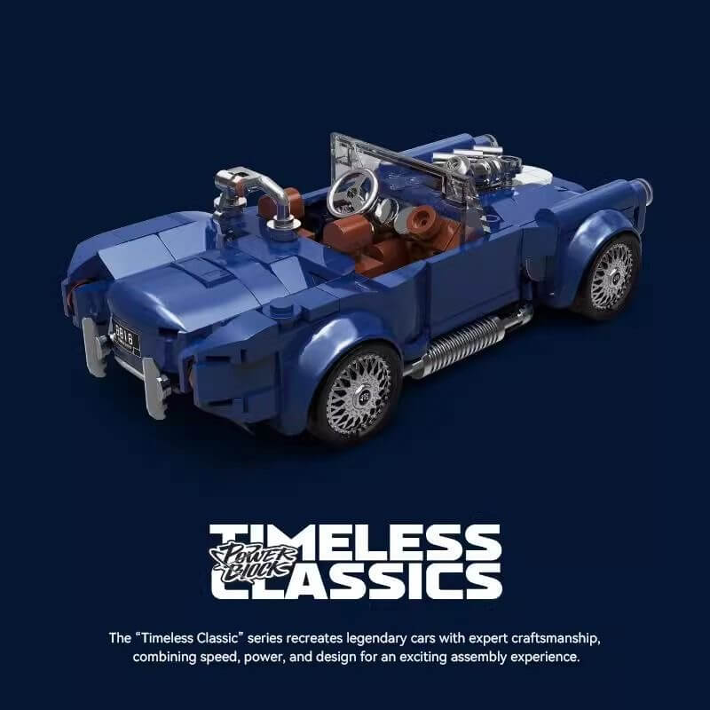 Power Block Timeless Classics Car - Durable Die-Cast Metal Toy Car Collection for Kids & Collectors | Perfect for Playtime, Display & Gifts