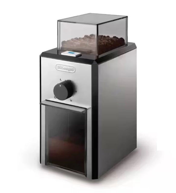 Delonghi KG79 / KG89 Professional Burr Coffee Grinder - Electric Conical Burr Mill for Espresso, Drip, French Press & Cold Brew - Perfect for Home & Office Use