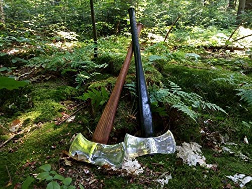 Best Two-Blade Axe for Men - Durable Camping & Survival Tool - Perfect Gift for Outdoorsmen & Woodworkers