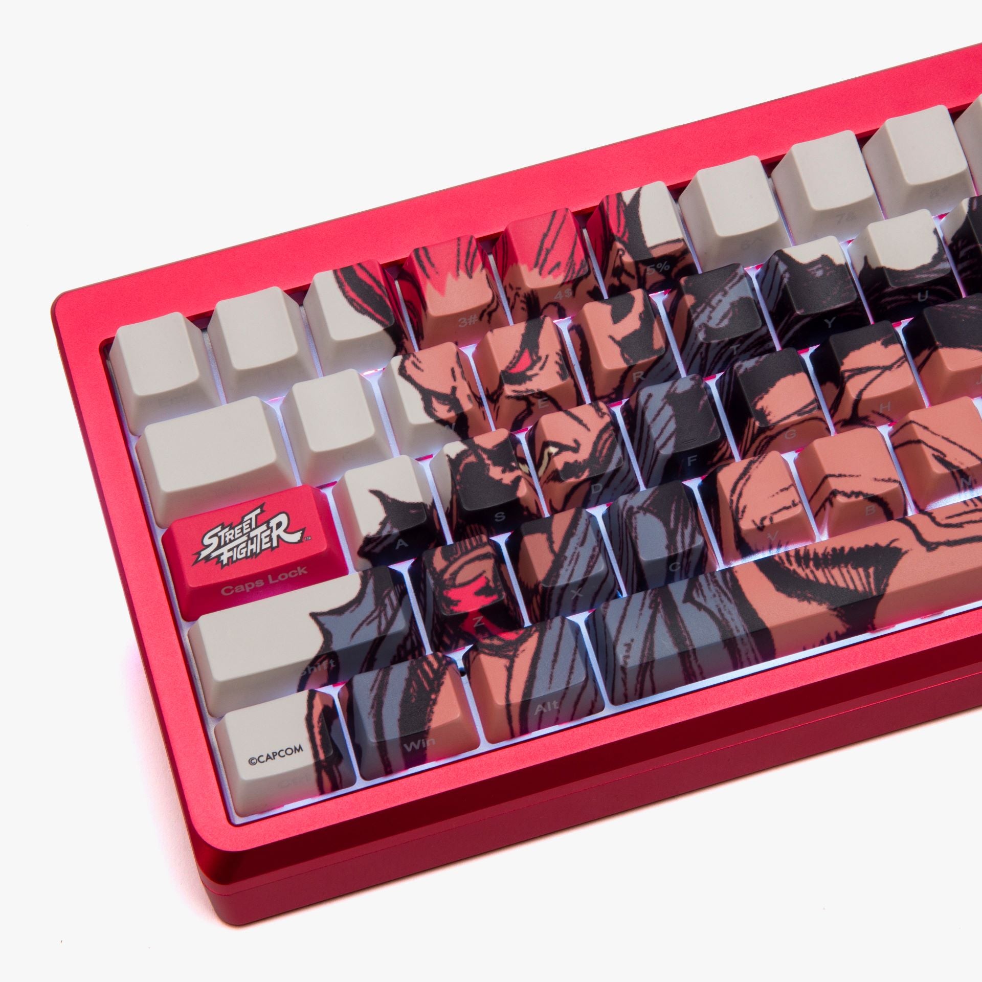 SF x HG Summit 65 Akuma (Red Gi) Action Figure - Street Fighter Collectible for Display & Gaming Enthusiasts - Perfect for Home Decor, Office Display, and Fighting Game Fans