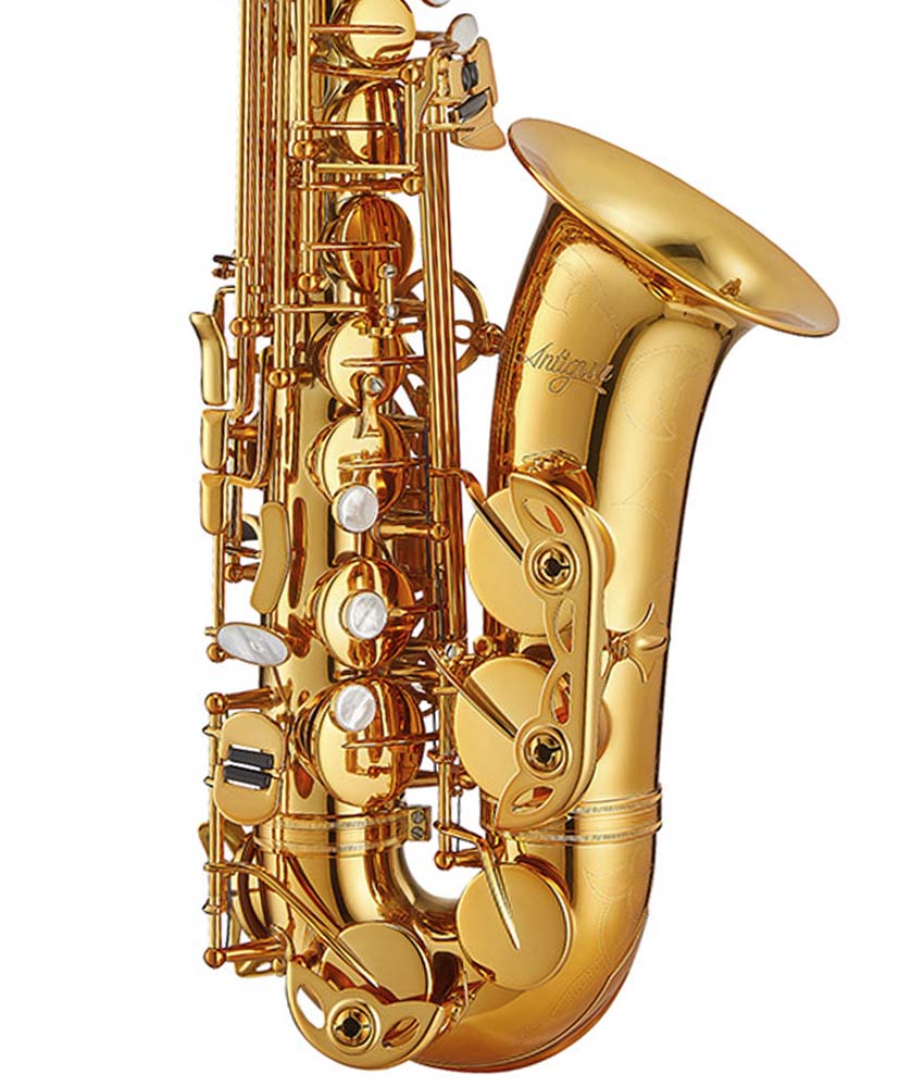 Professional Eb Alto Saxophone - Antigua Winds AS5200 with Vintage Lacquered Finish | Perfect for Jazz, Concert & Marching Band Performances