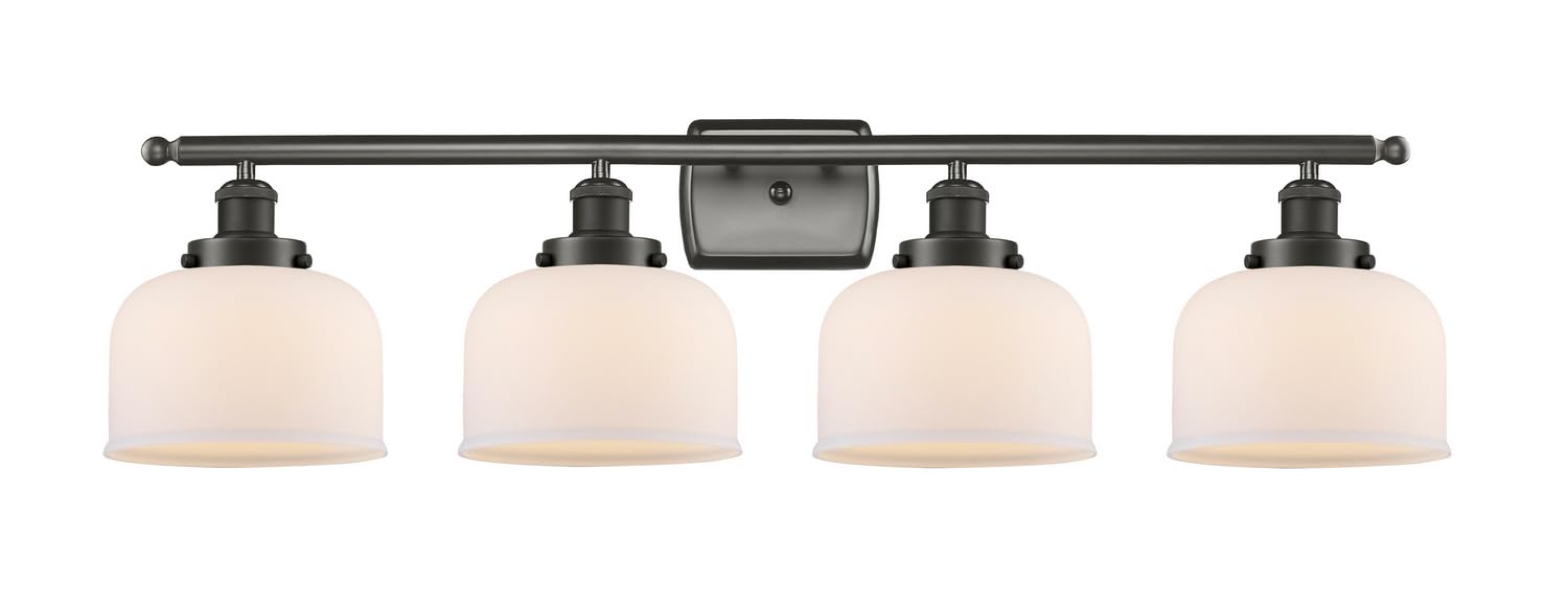 Ballston Collection Innovations 916-4W-OB-G71 4-Light Bathroom Vanity Light Fixture - Modern Lighting for Bathrooms, Powder Rooms & Dressing Areas