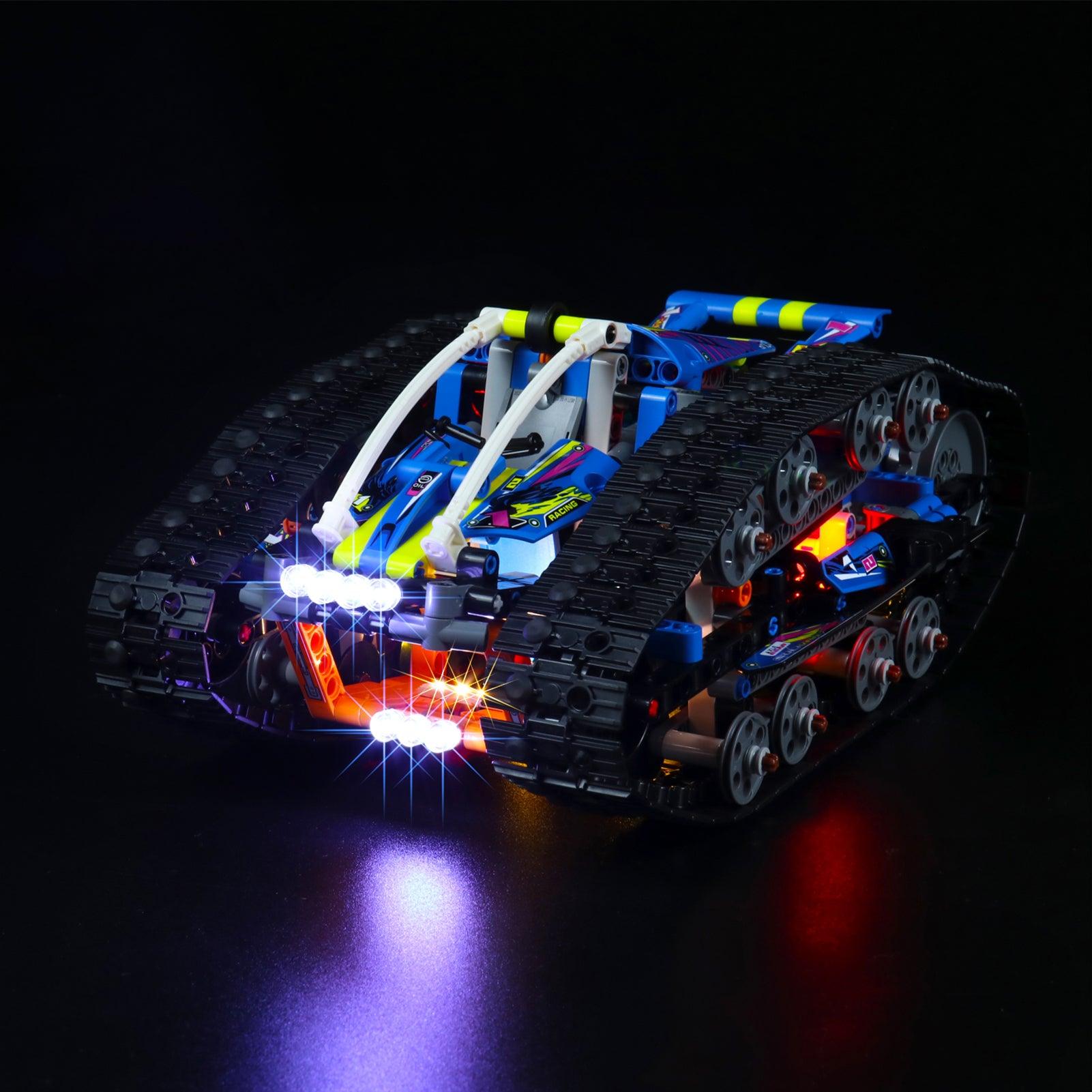 LEGO Technic App-Controlled Transformation Vehicle 42140 Light Kit – Enhance Your Build with LED Lights for Nighttime Play & Display