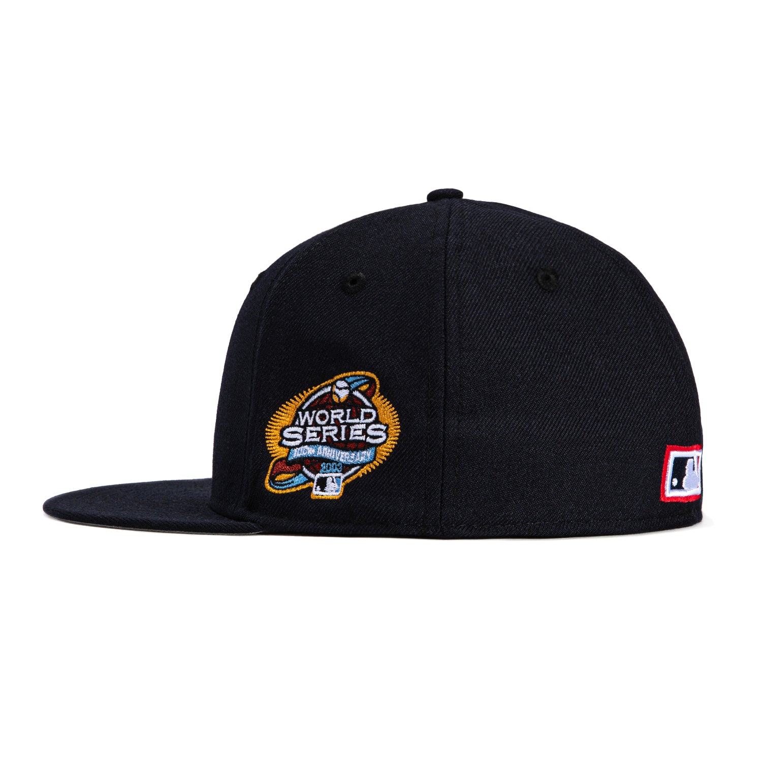 New Era 59Fifty New York Yankees 2003 World Series Patch Game Hat - Navy Blue Baseball Cap for Men - Perfect for Yankees Fans, Sports Events & Casual Wear
