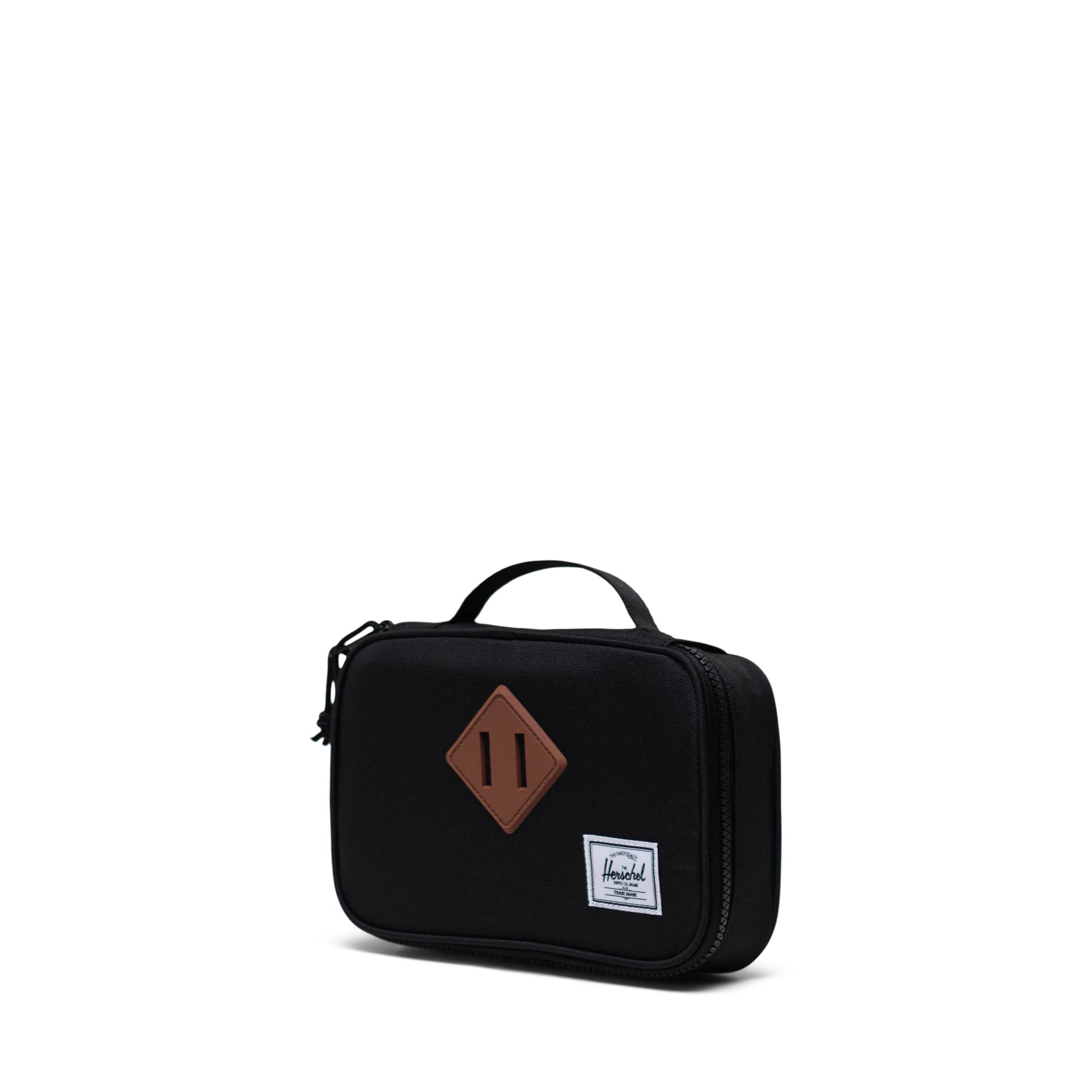 Herschel Heritage Pencil Case - Black Compact School & Office Supplies Organizer for Students, Artists & Professionals | Perfect for Backpacks, Desks & Travel