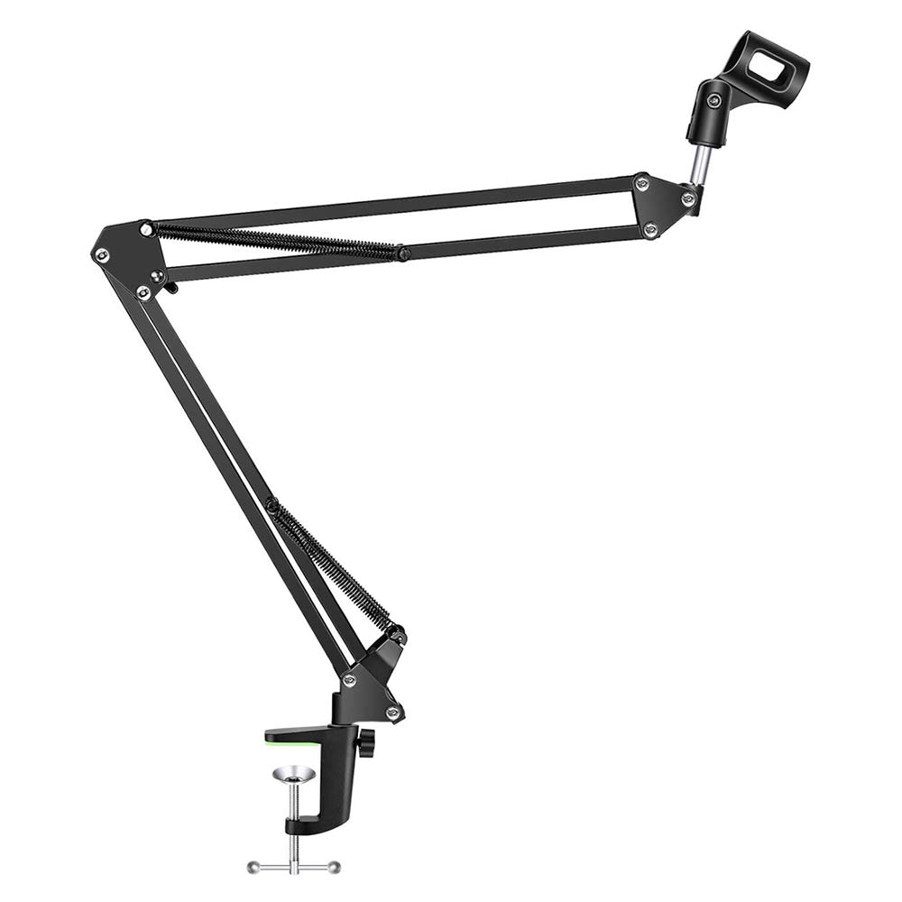 Mackie EleMent Series Chromium USB Condenser Microphone with Built-in Mixer, Mic Boom Arm Stand & Studio Headphones - Perfect for Podcasting, Streaming, Home Recording & Voice Overs