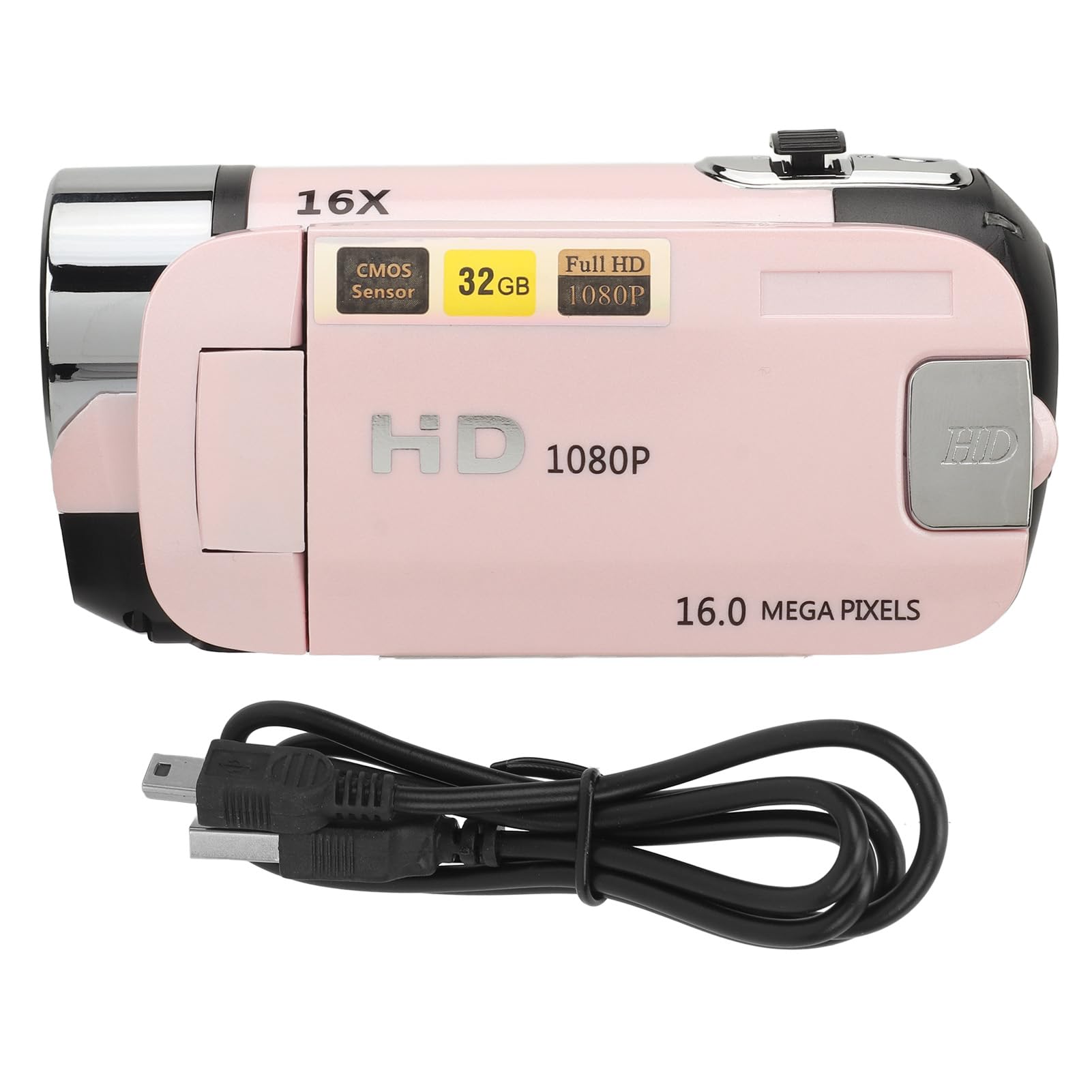 DPOFIRS 16MP 1080P HD Digital Camera with 2.4