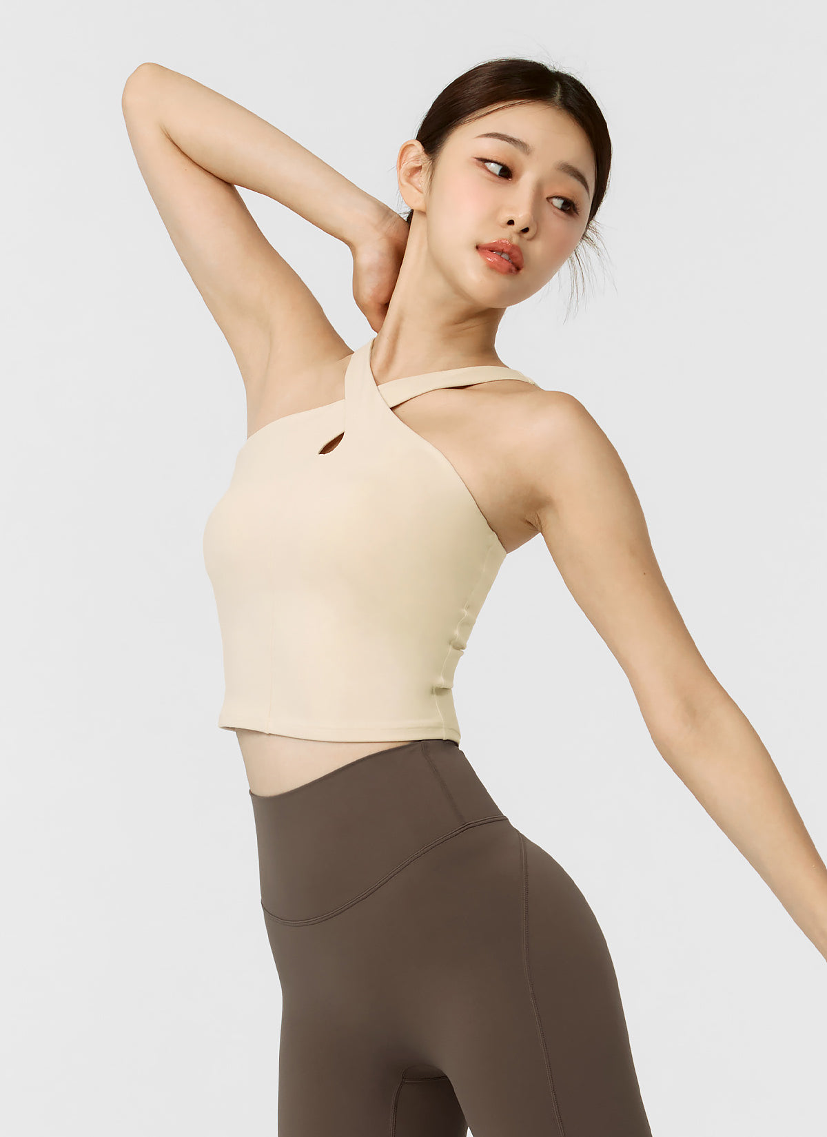 Stylish Comfort Fine Cross Neck Crop Top for Women - Perfect for Summer Outfits, Beachwear, and Casual Fashion