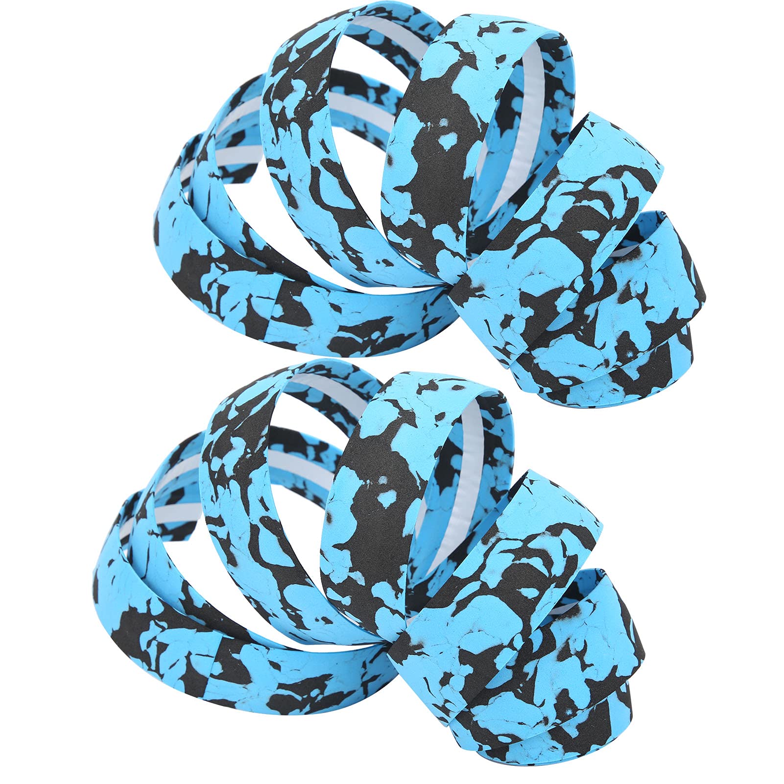 LZKW Road Bike Handlebar Tape - Soft Synthetic Sponge Grip for Racing, Mountain & Road Bikes - Includes End Plugs - Perfect for Long Distance Cycling & Commuting