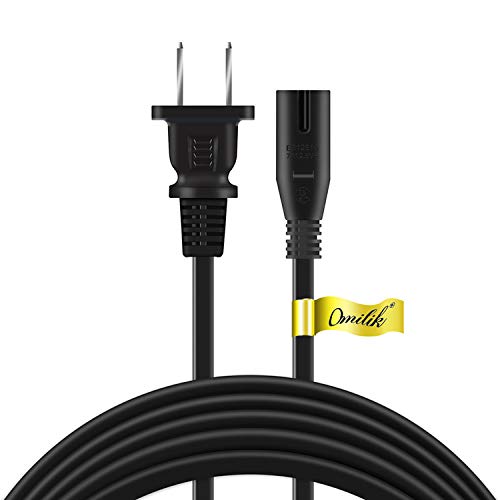 5FT/1.5M UL Listed AC Power Cord Replacement for Panasonic DVD VHS Combo Player-Recorder - Compatible with DMR-E55, E55P, E55PX, EH59, EH68, E500H, XW390 Models - Perfect for Home Entertainment Systems & Media Centers