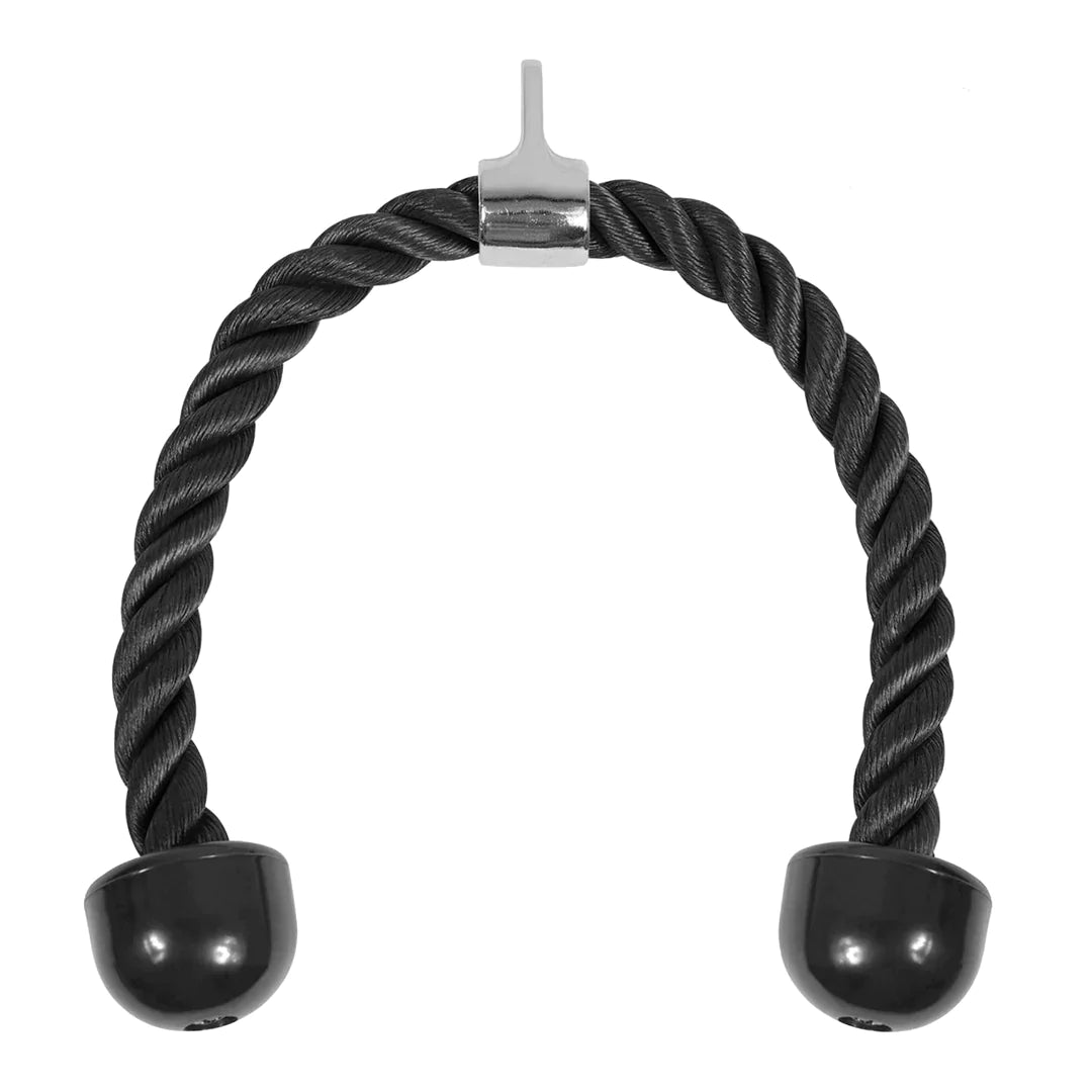 ANCORE Heavy Duty Triceps Rope - Premium Gym Cable Attachment for Arm Workouts, Strength Training & Home Fitness Equipment (Great for Triceps Pushdowns & Cable Exercises)