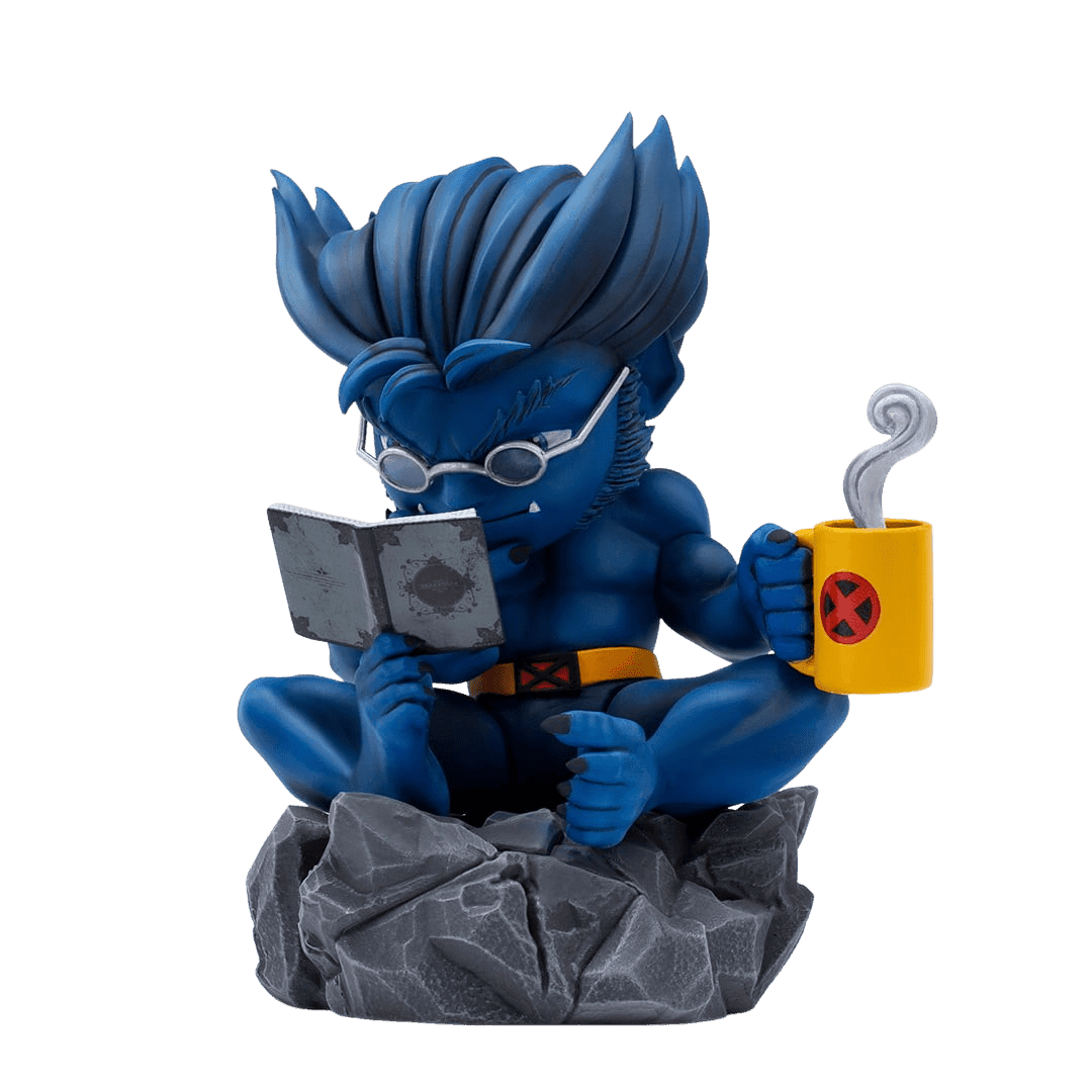 Iron Studios X-Men Beast MiniCo Collectible Figure - Perfect for Marvel Fans, Display & Comic Book Collections