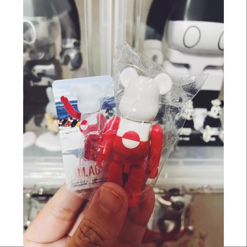 Bearbrick Series 38 FLAG Greenland 100% Collectible Art Toy - Limited Edition Vinyl Figure for Display & Investment | Perfect for Home Decor, Office Display, and Anime Collections