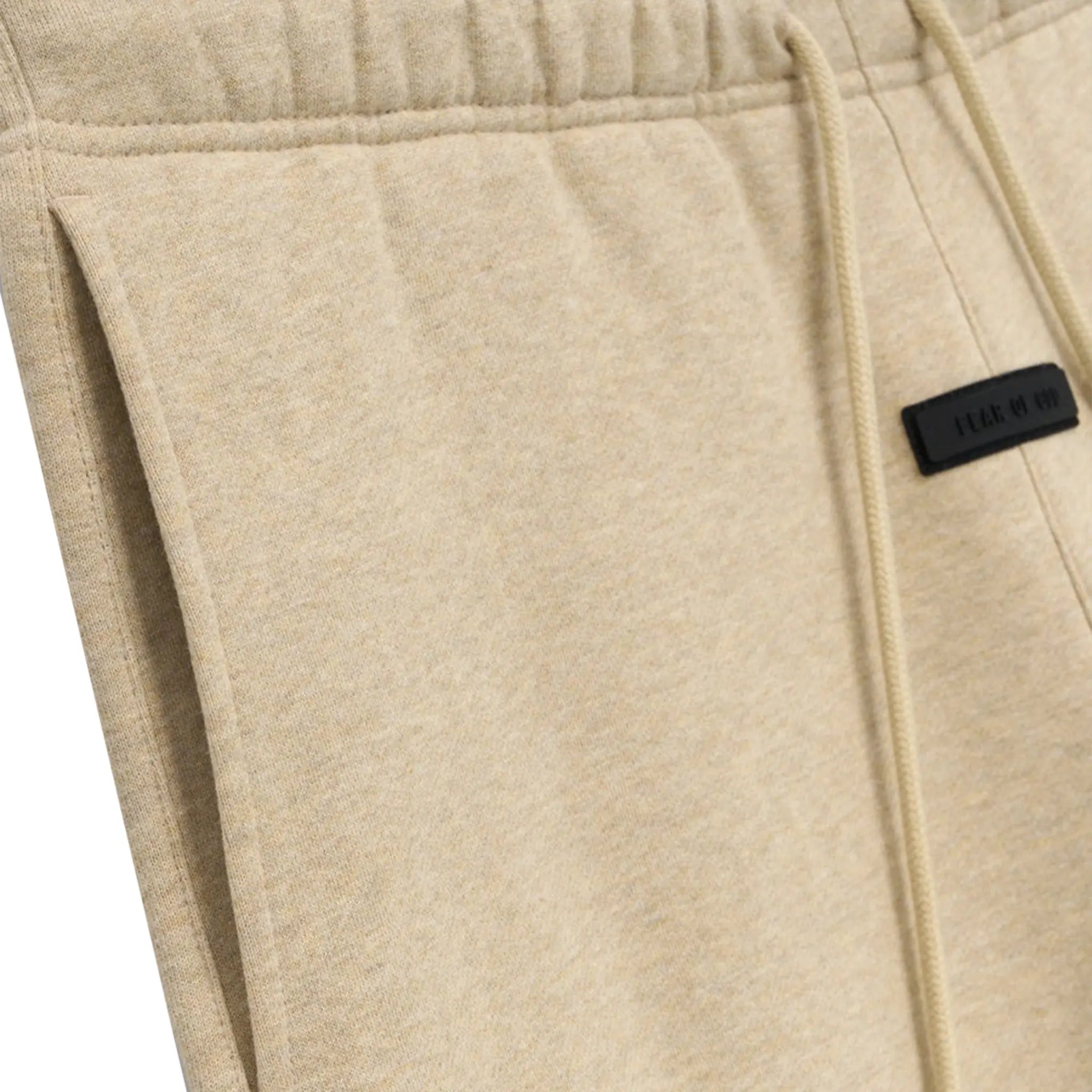Fear Of God Essentials Gold Heather Sweatpants for Men - Comfortable Lounge Pants, Casual Streetwear (FW23 Collection) - Perfect for Home Relaxation, Gym & Everyday Wear