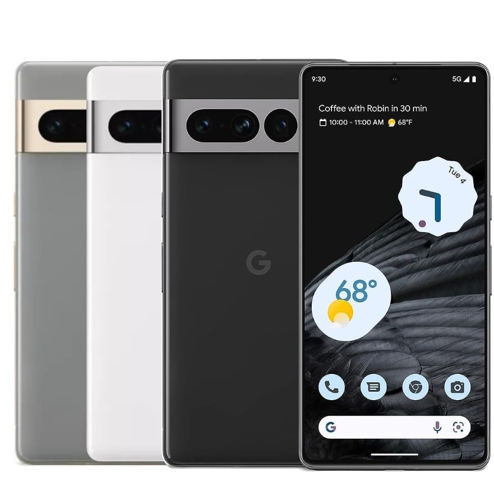 Google Pixel 7 Pro 5G Unlocked Smartphone (256GB Storage, 12GB RAM) 6.7