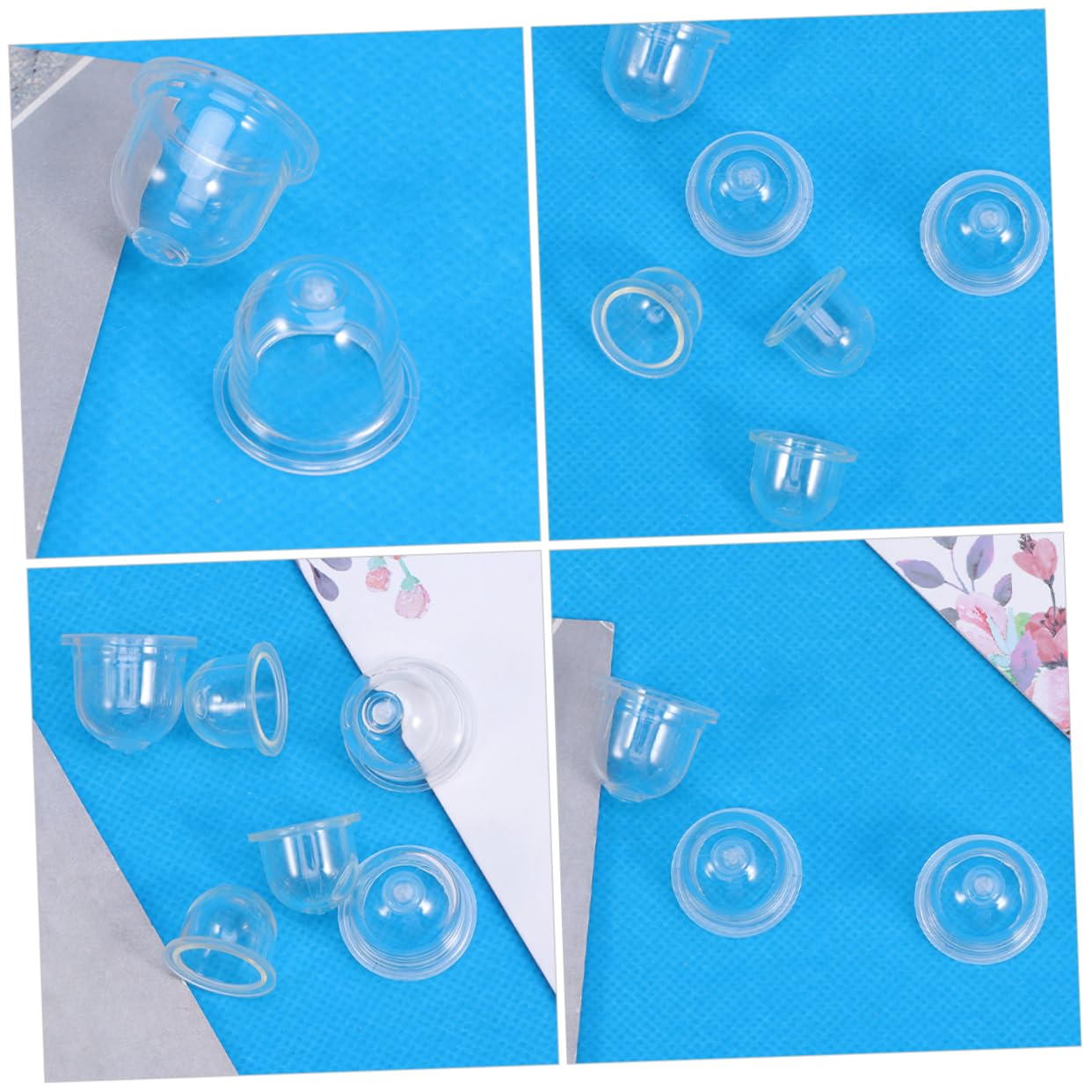 12pcs Durable Mower Oil Cups & Carburetor Primer Bulb Pump Set - Compatible with Garden Trimmers, Lawn Mowers, and Outdoor Power Tools - Perfect for Lawn Maintenance & Small Engine Repair