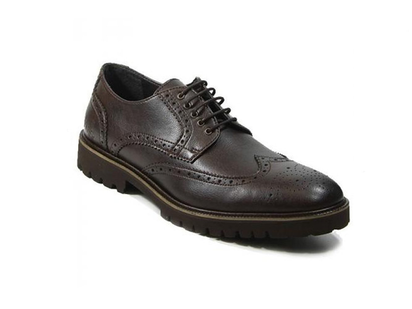 Will's Men's Vegan Oxford Shoes - The Continental Brogue Style | Classic Formal & Business Dress Shoes for Men | Perfect for Office, Weddings & Special Occasions