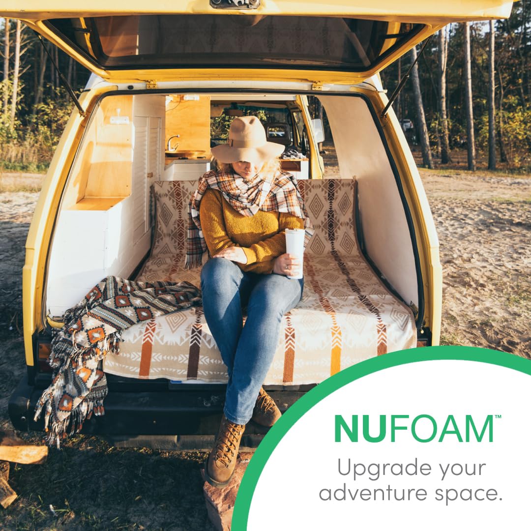 Premium Fairfield NuFoam Pad - High-Density Polyester Batting Foam for Chair Cushions, Sofa Seats & DIY Projects | 24