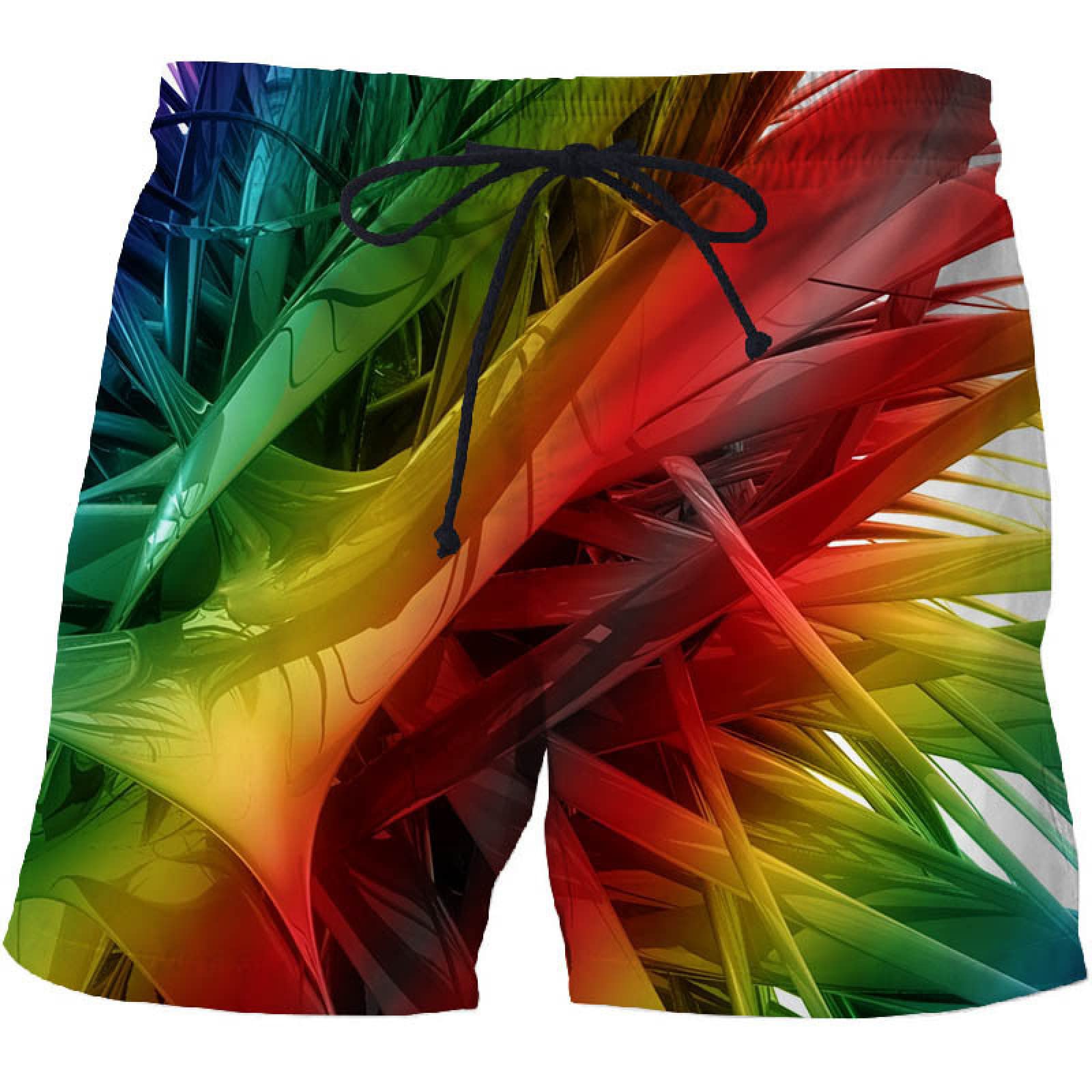 **DCLINA Men's Quick Dry Swim Trunks - Lightweight Beach Shorts with Pockets for Swimming, Surfing, Bathing & Casual Wear | Perfect for Pool, Vacation & Summer Activities**