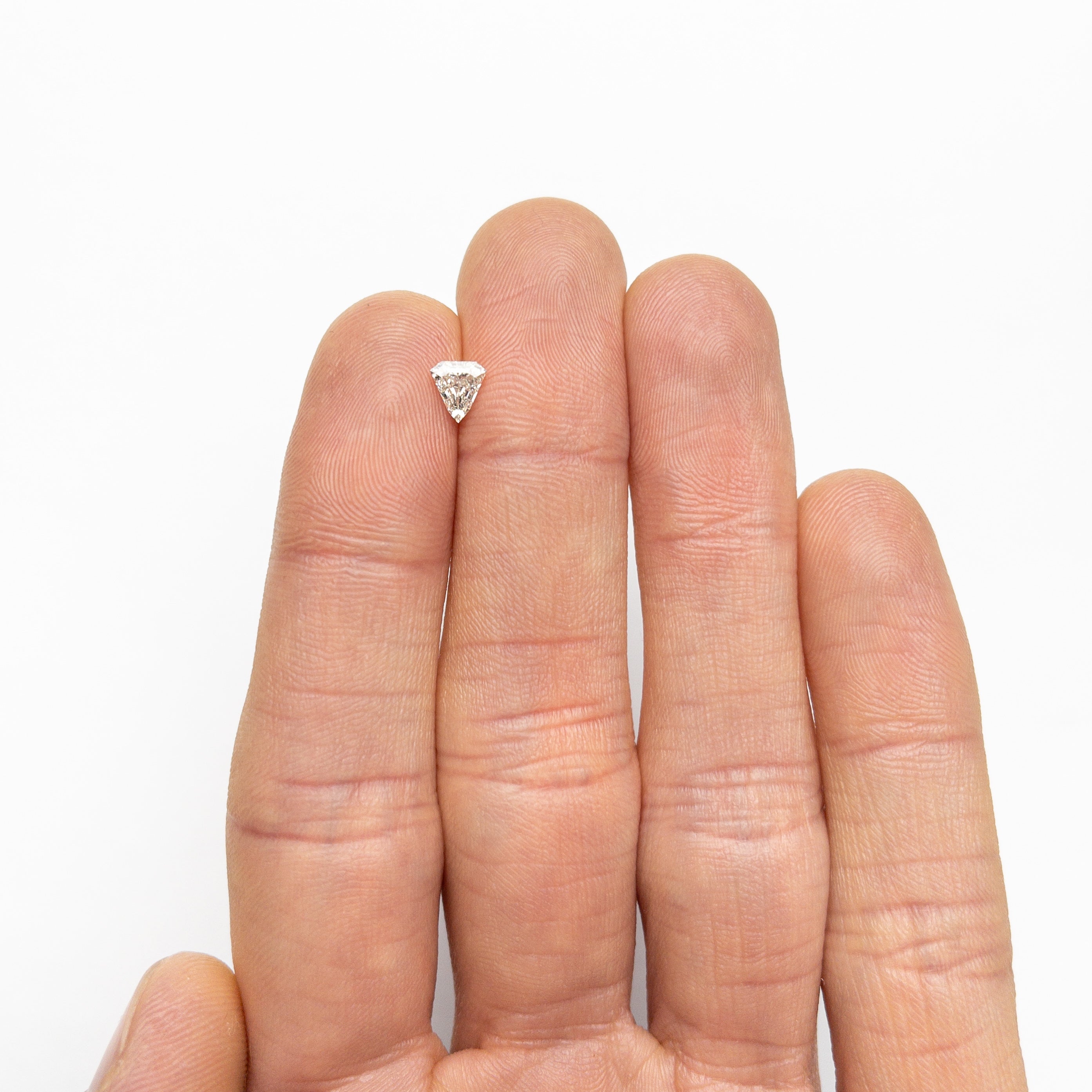 0.51ct Shield Step Cut Diamond - 5.60x5.19x2.69mm SI2 Clarity - Ideal for Engagement Rings & Fine Jewelry