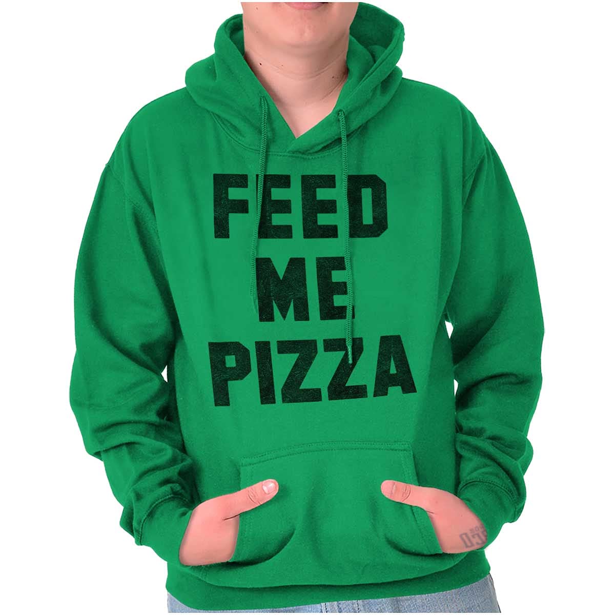 Feed Me Pizza Hoodie Sweatshirt for Women & Men - Cozy Unisex Pullover for Pizza Lovers, Casual Wear & Gifts