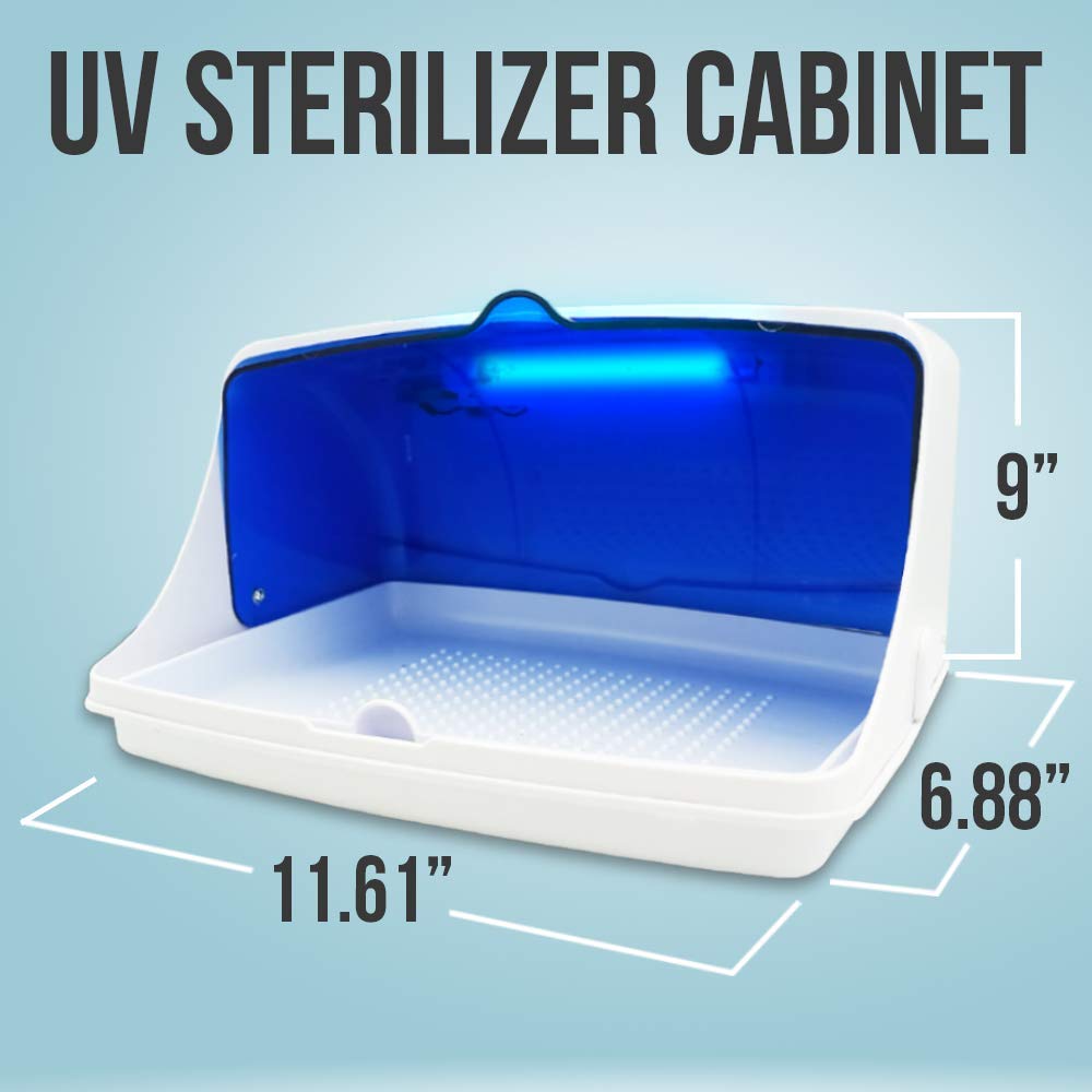 ORILAO UV Sterilizer Cabinet for Nail & Beauty Salon Tools - Professional Disinfection Equipment for Manicure, Pedicure & Cosmetology Supplies (Home & Salon Use)
