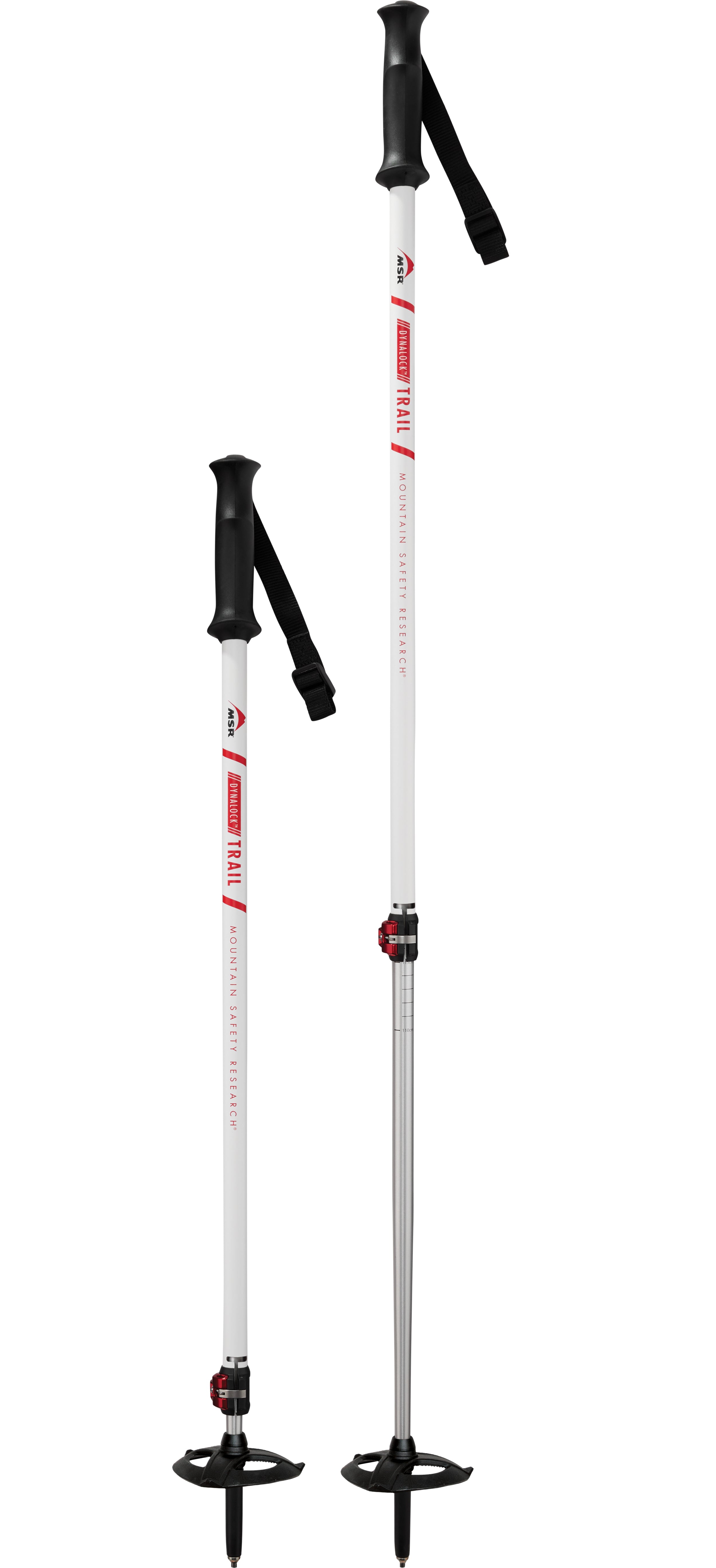 MSR DynaLock Adjustable Hiking Poles - Lightweight Trekking & Backpacking Poles for Men & Women - Perfect for Mountain Climbing, Trail Running & Outdoor Adventures (Pair)