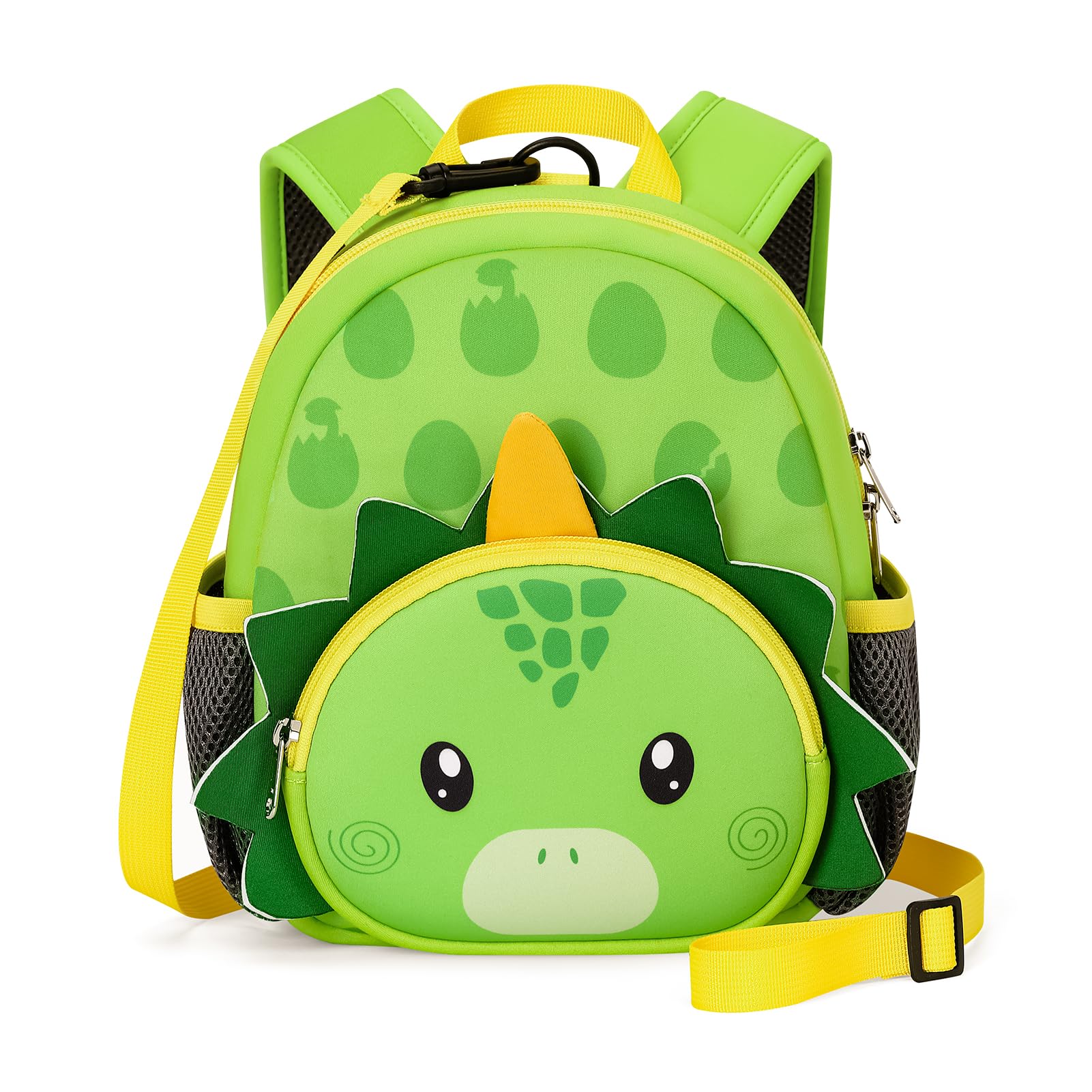 Dinosaur Toddler Backpack with Leash for Boys & Girls Ages 1-3 | 9-Inch Mini Kids Safety Harness | Perfect for Travel, Walks & Outdoor Adventures