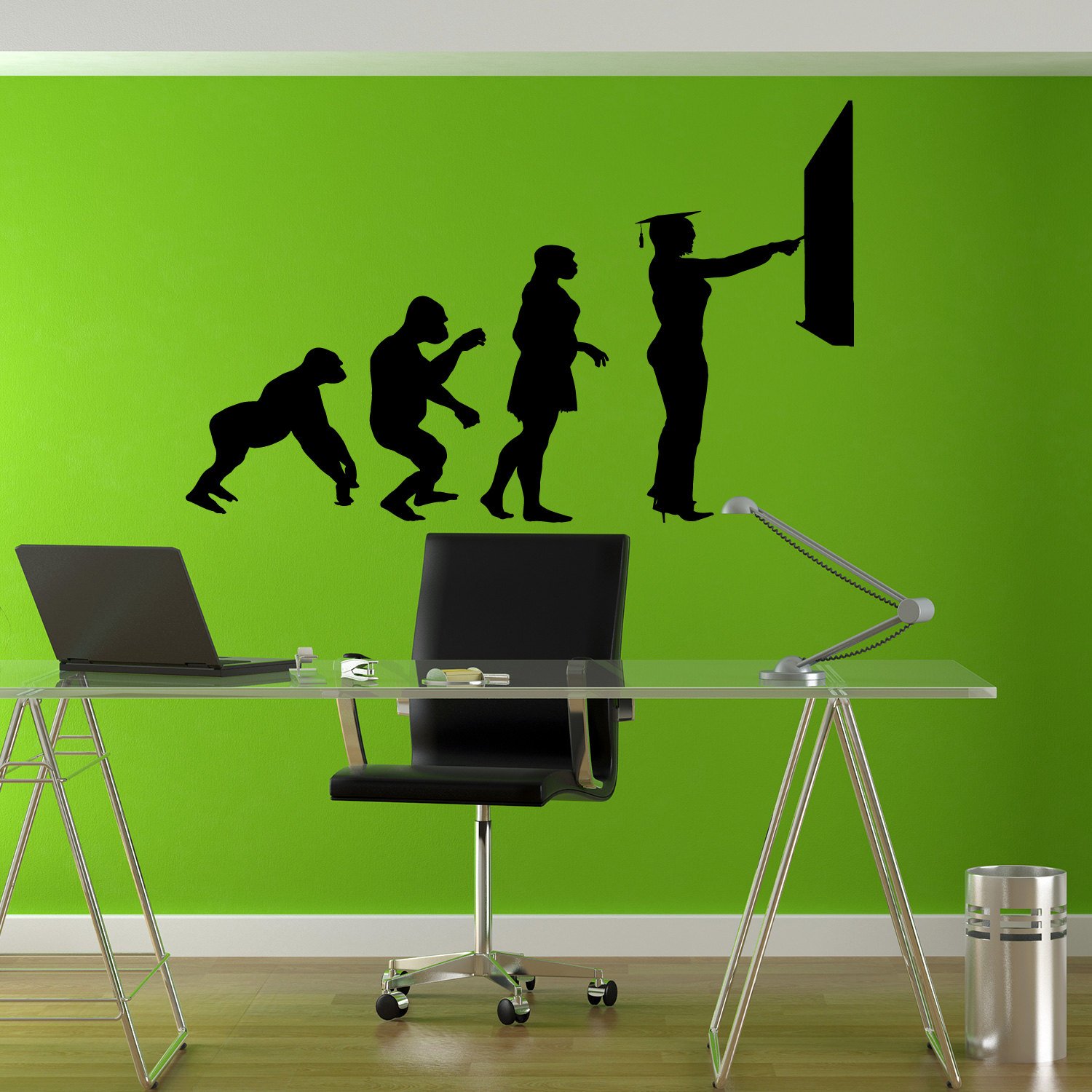 Educational Evolution Learning Progress Stickers - Motivational Wall Decals for School, Classroom & Nursery Decor - Perfect for Kids' Room, Study Area & Home Decor - TR140