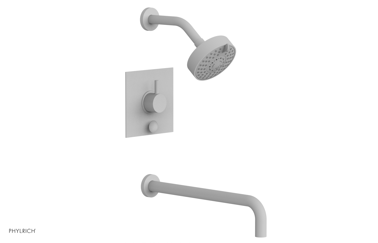 BASIC II 14 Pressure Balance Tub and Shower Faucet Set 230S 29 14 - Perfect for Modern Bathroom Renovations & Spa-Like Shower Experience