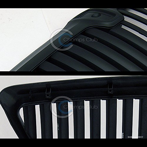 S & T RACING INC Black ABS Vertical Front Hood Bumper Grill Grille Cover for 98-02 Lincoln Navigator - Durable Protection & Stylish Upgrade for Off-Road Adventures & Daily Driving