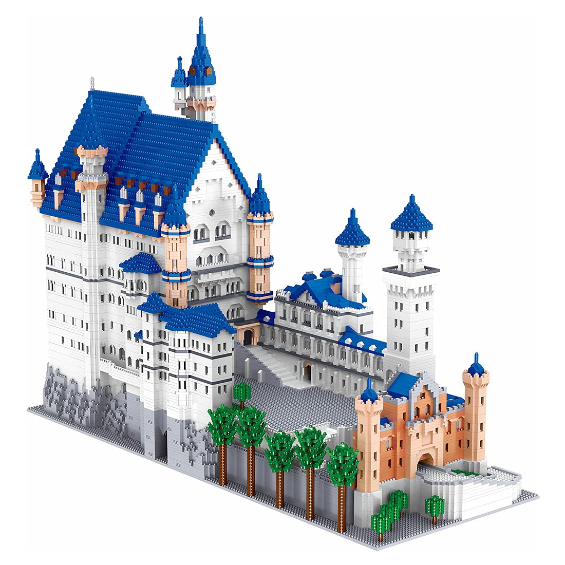 Neuschwanstein Castle Building Kit - 11810Pcs European Architecture Model Blocks for Adults, Creative Gift Idea | Home Decor, Collector's Display & DIY Project