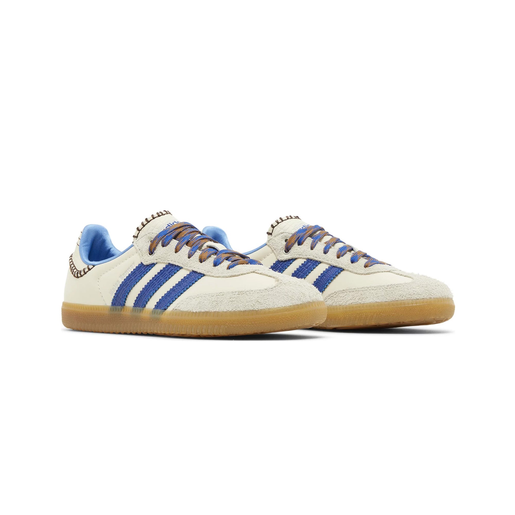 Adidas Samba Nylon Wales Bonner 'Wonder Clay Royal' Sneakers 2024 - Stylish Comfort for Casual Wear, Street Fashion & Everyday Outfits