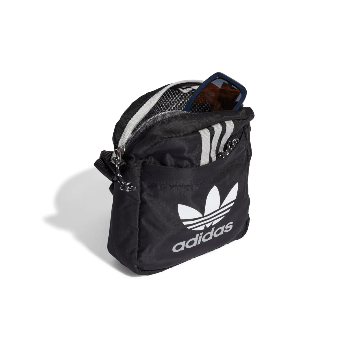 Adicolor Archive Festival Bag - Black Crossbody Bag for Women & Men | Trendy Unisex Shoulder Bag for Concerts, Travel & Daily Use