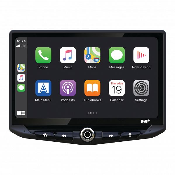 Aerpro AERA10D 10-Inch Floating Multimedia Receiver with DAB+, Apple CarPlay & Android Auto - Perfect for Car Audio Upgrade & Hands-Free Navigation