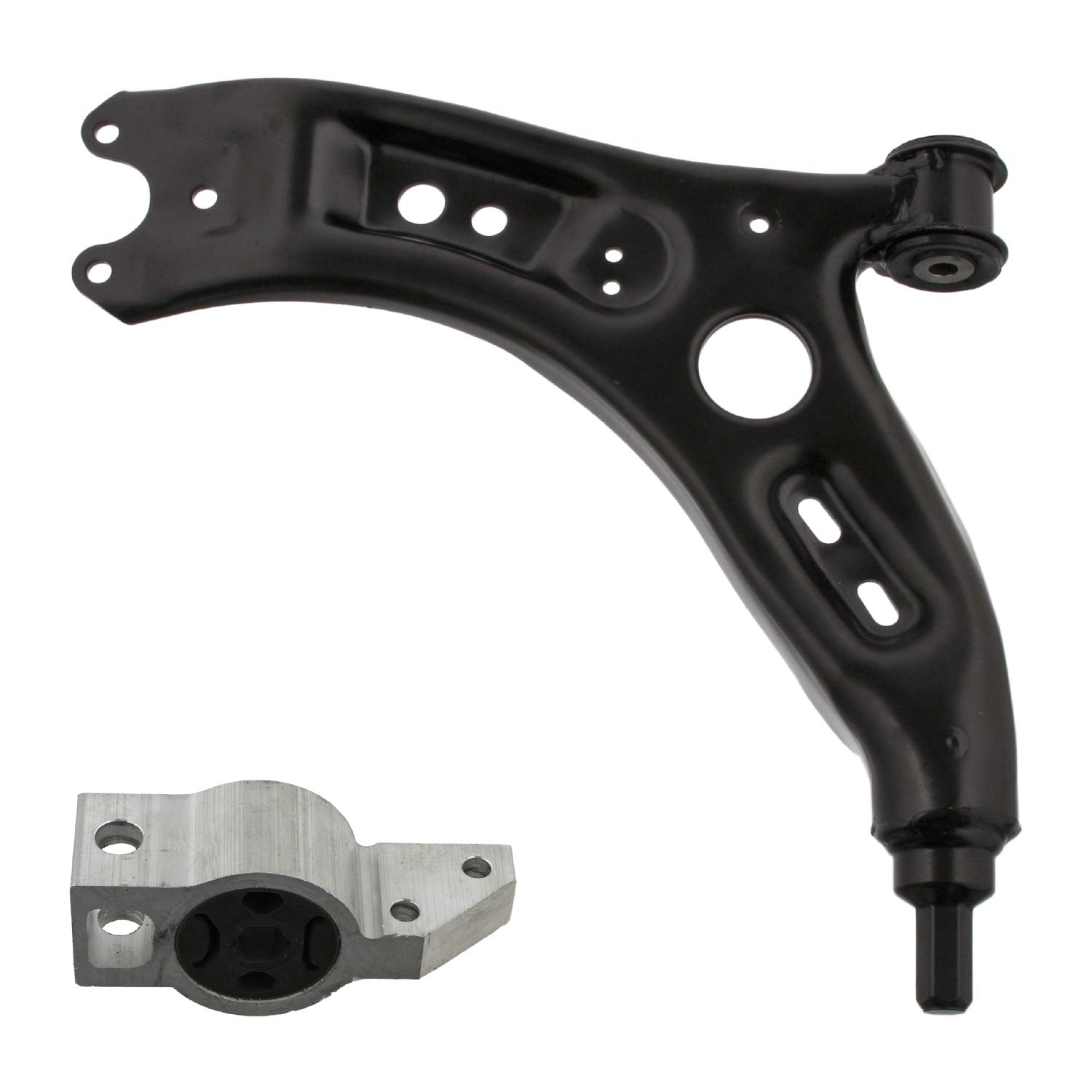 Febi Bilstein 39489 Front Lower Control Arm with Bushings - Single Pack | Replacement Suspension Part for Smooth Ride & Handling | Perfect for Audi, VW, Mercedes, BMW Vehicles