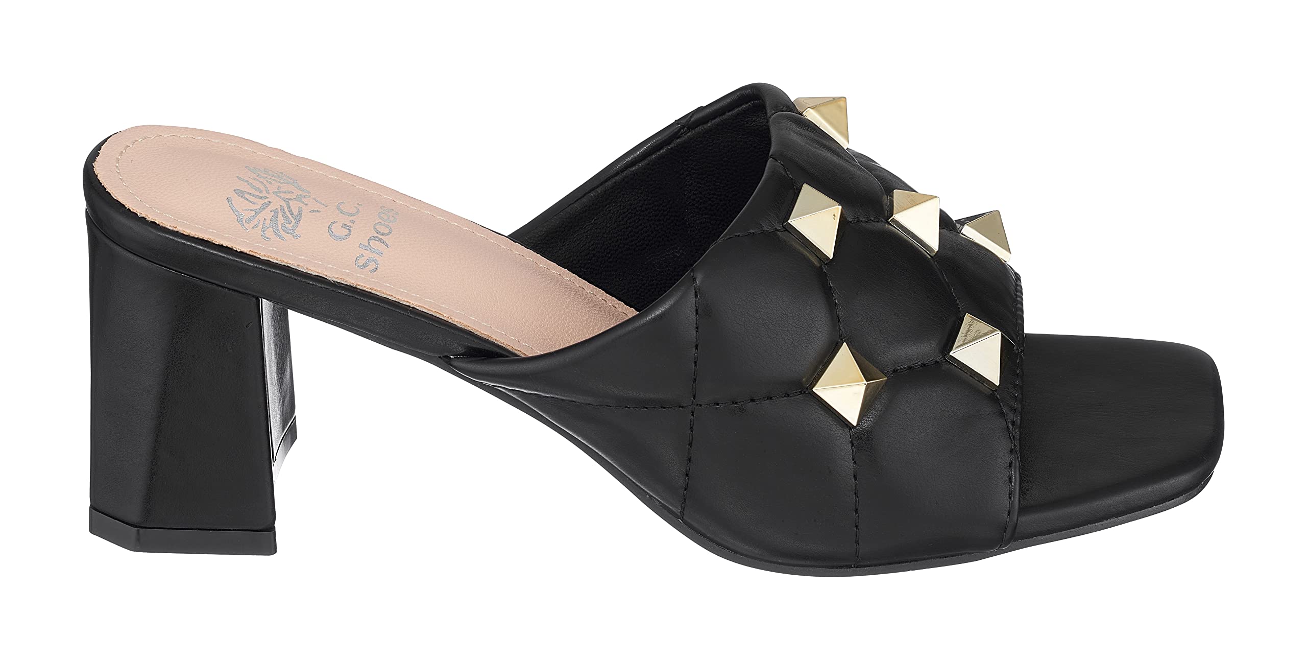 GC Women's Block Heel Sandals - Comfortable Summer Dress Shoes for Weddings, Parties & Office Wear