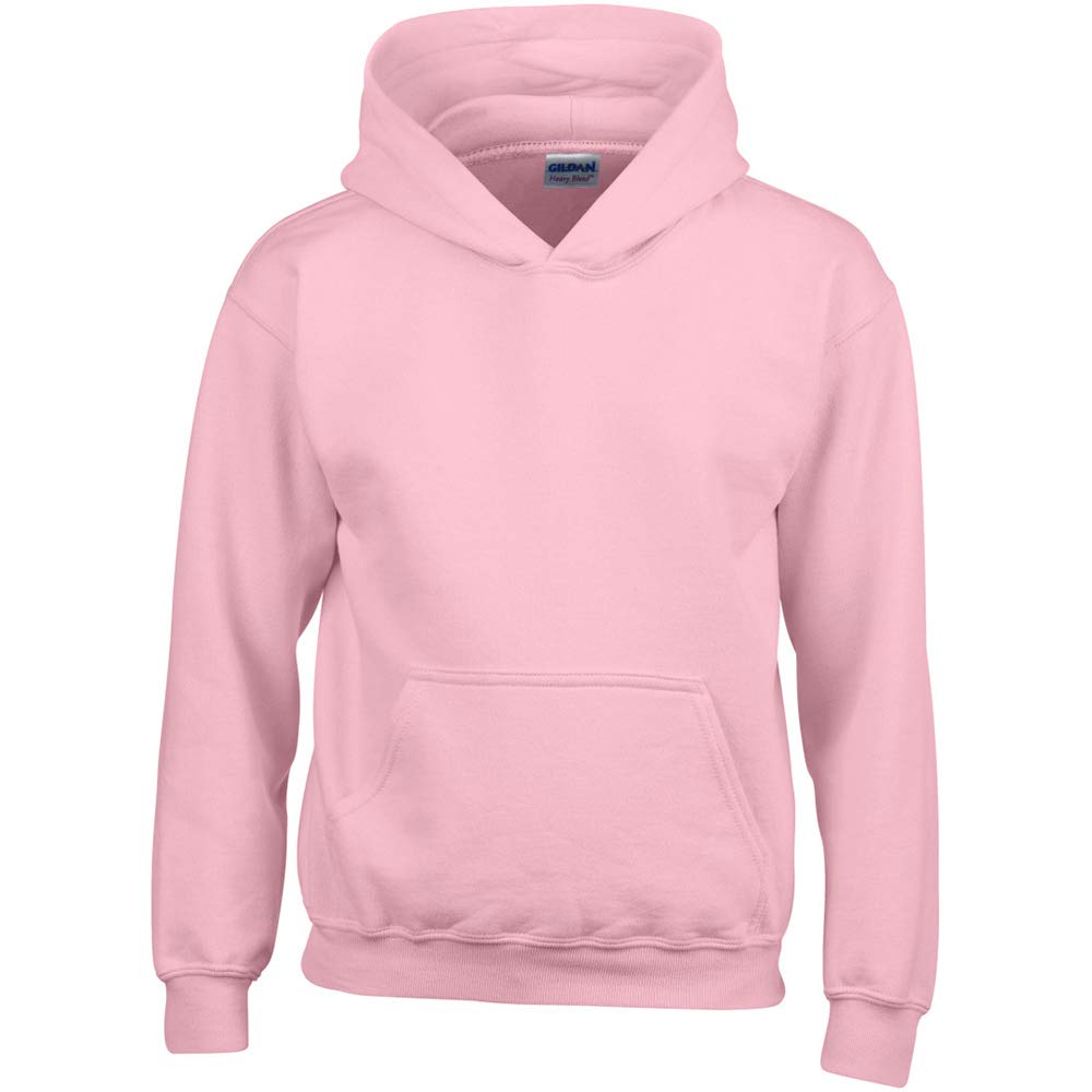 Gildan Heavy Blend Kids' Unisex Hooded Sweatshirt - Soft Cotton Pullover Hoodie for Boys & Girls - Perfect for School, Playdates & Outdoor Activities