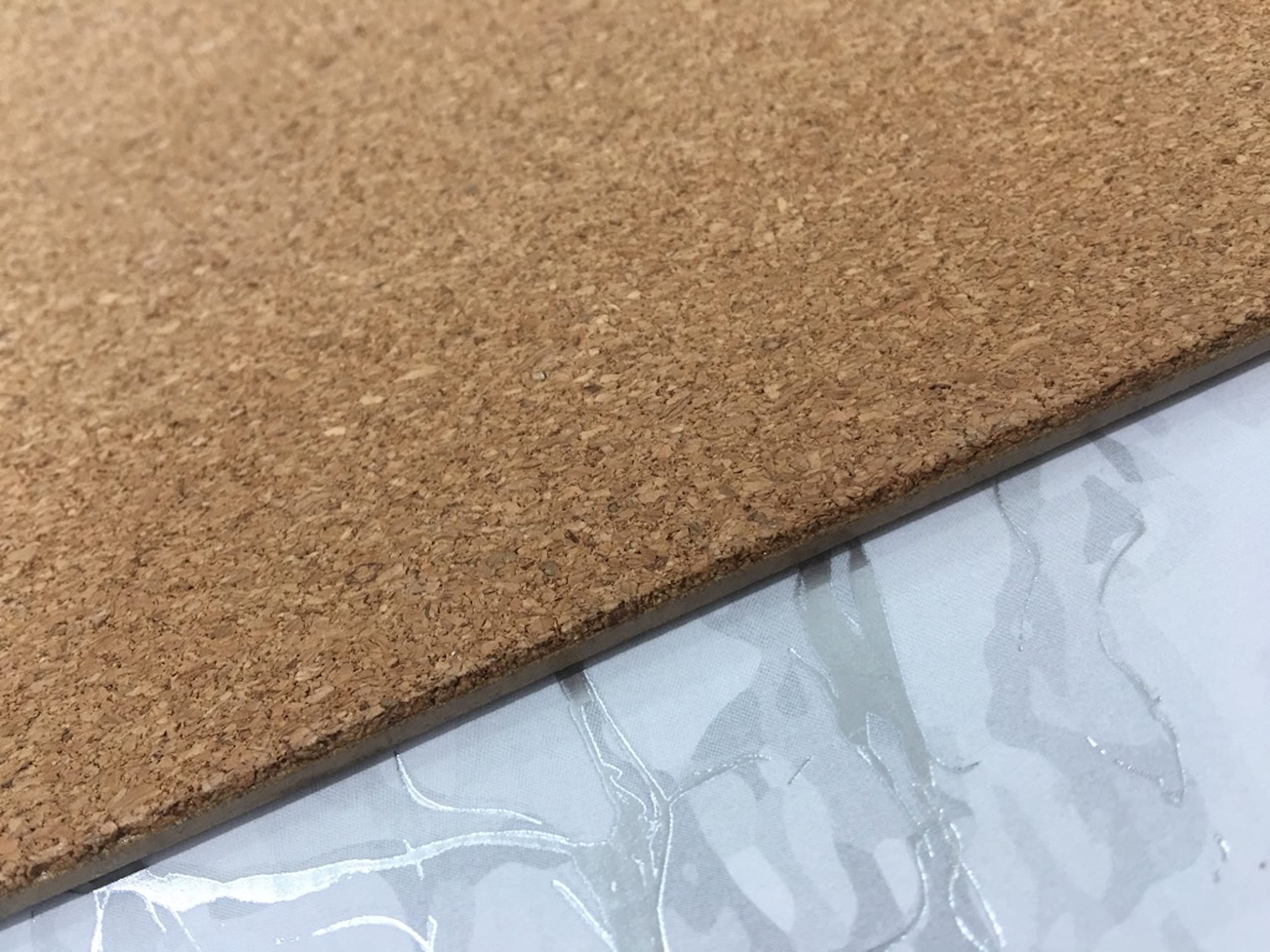 Elegant Marble Cork Placemats Set of 2 - 12