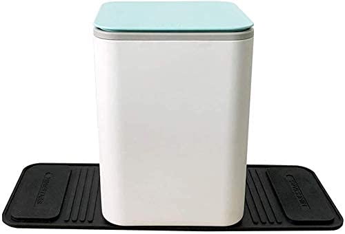 Universal Car Trash Can - Leak Proof Portable Vehicle Garbage Bin with Lid, 15x15x20.7cm (6x6x8inch) Automotive Waste Container for Cars, Trucks & SUVs - Perfect for Road Trips, Commuting & Family Travel