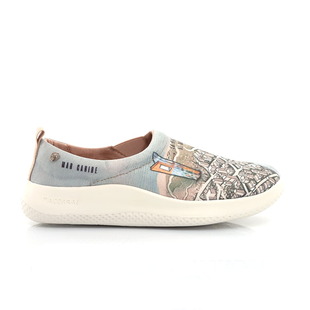 Hand-Embroidered Macondas® Women's Sports Shoes - Comfortable & Stylish Sneakers for Running, Walking & Casual Wear | Barranquilla Inspired Design