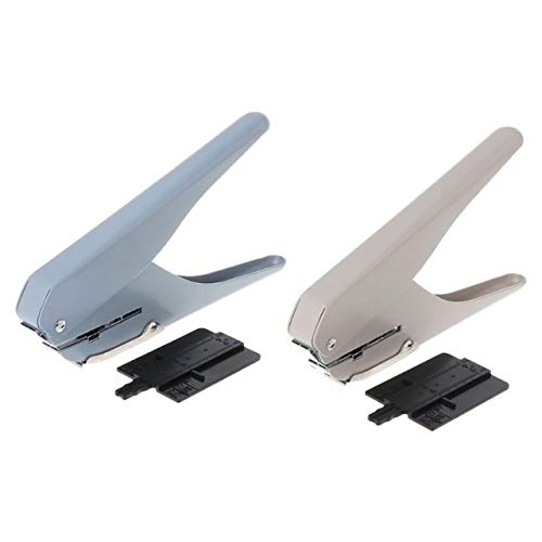 T-Type Mushroom Hole Punch for Paper, DIY Scrapbooking & Office Supplies - 1 Hole Random Color - Perfect for School Projects, Crafting & Document Binding