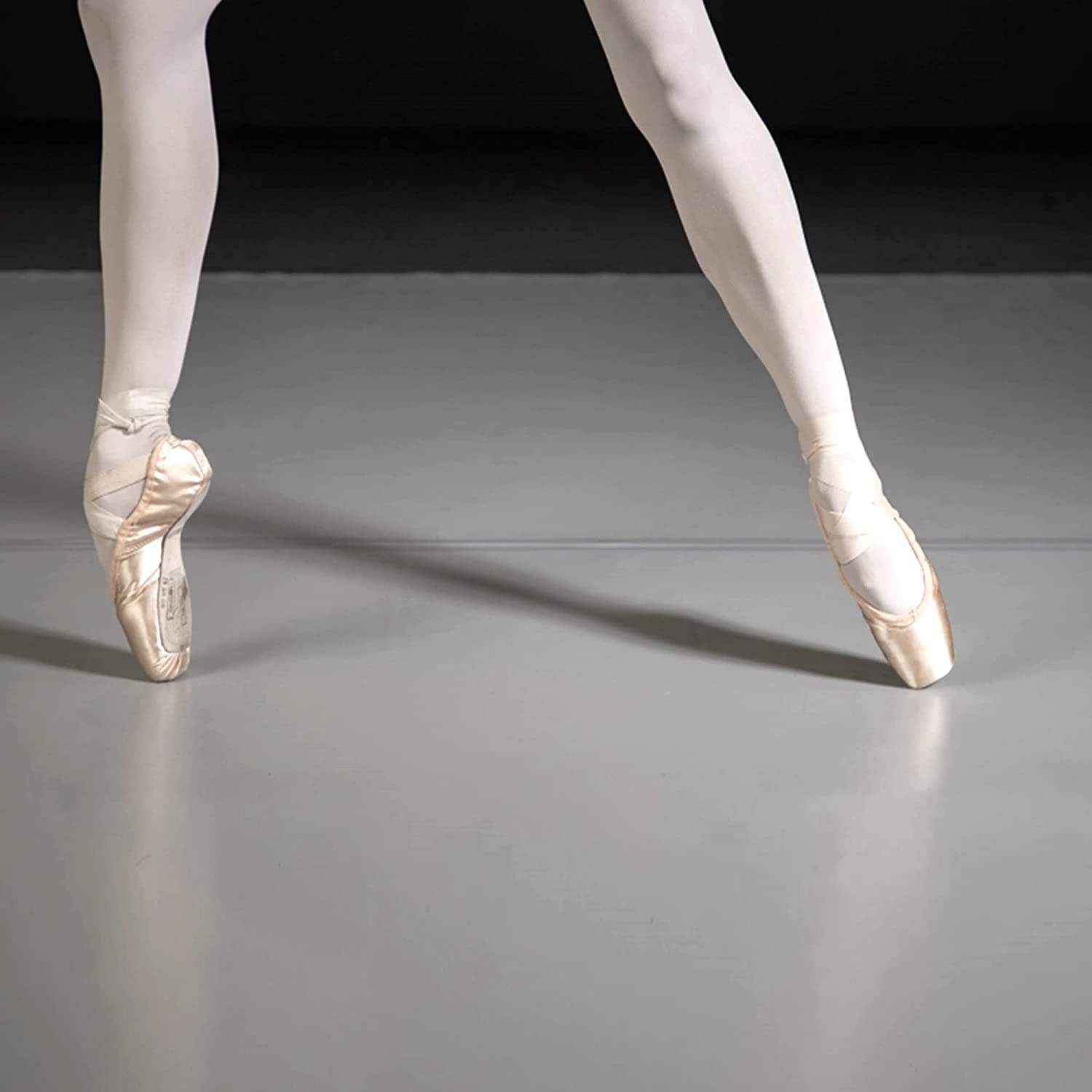1.2mm Thick Reversible Marley Dance Floor Roll - Low-Reflection Vinyl Flooring for Practice & Performance of Ballet, Tap, Jazz, and More - Ideal for Studios, Gyms, and Home Use