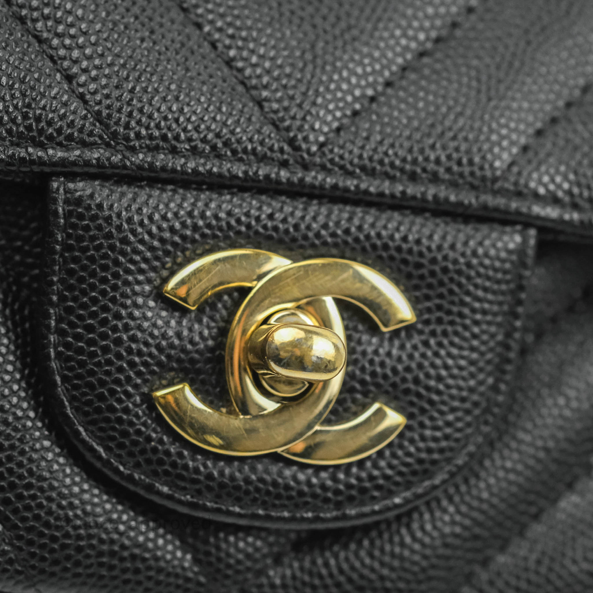 Chanel Chevron Mini Rectangular Flap Bag in Black Caviar Leather with Gold Hardware - Perfect for Evening Events & Luxury Fashion Accessories