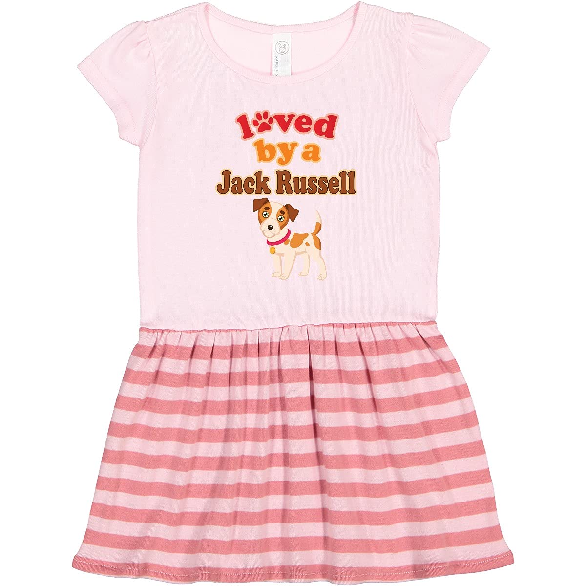 Inktastic Jack Russell Terrier Dog Dress for Toddlers - Perfect for Playdates & Parties
