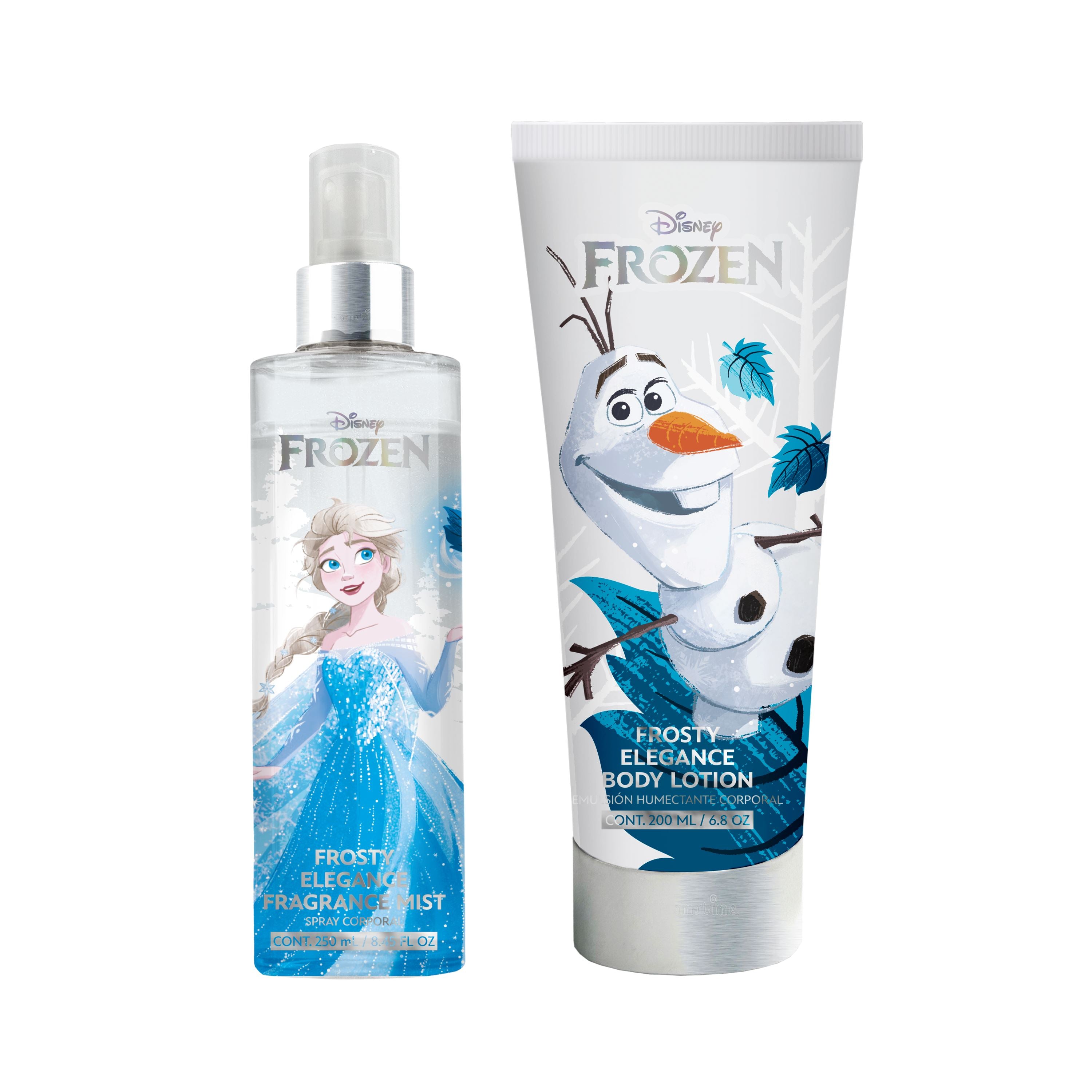 Elsa White Glitter Body Mist & Lotion Set - Sparkling Moisturizing Body Spray for Women, Girls | Perfect for Parties, Cosplay & Special Occasions