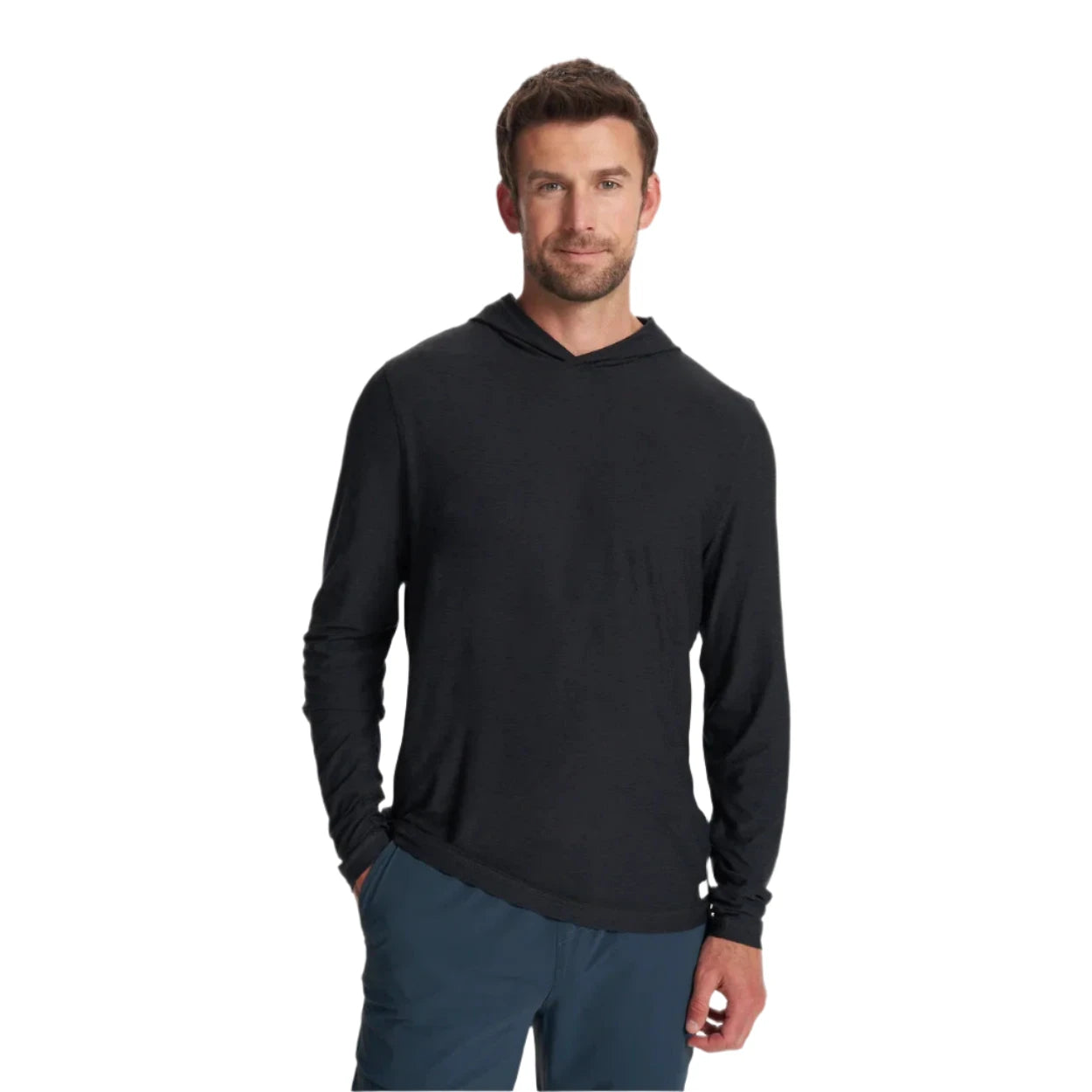 Men's Strato Tech Hoodie - Lightweight, Breathable & Comfortable Pullover for Running, Gym & Outdoor Activities