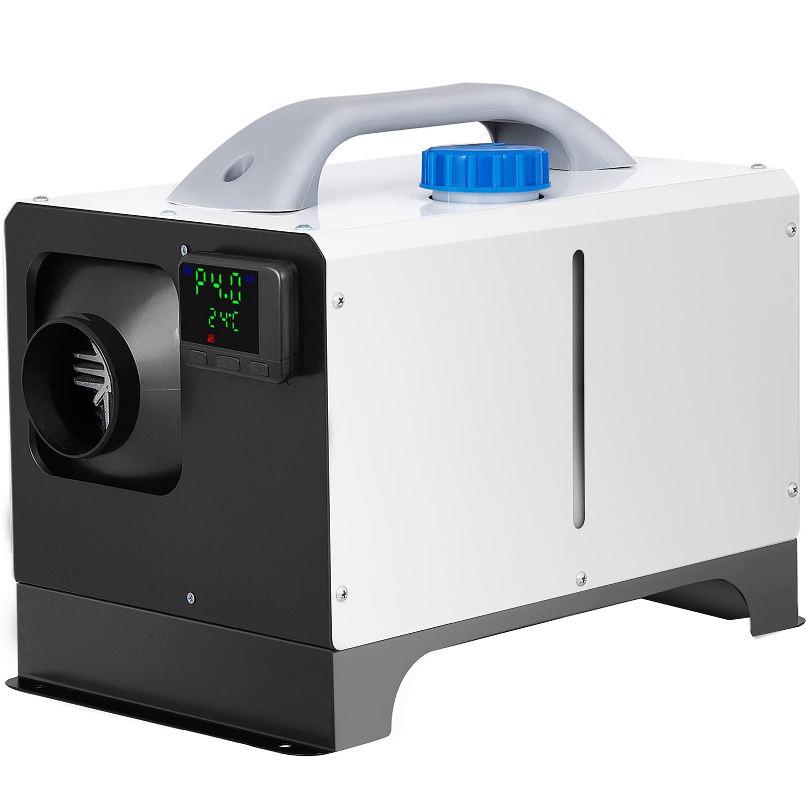 VEVOR 8KW 12V Diesel Air Heater with LCD Display & Remote Control - Fast Heating Compact Parking Heater for Trucks, RVs, Boats, Campers | Perfect for Winter Road Trips & Off-Grid Living