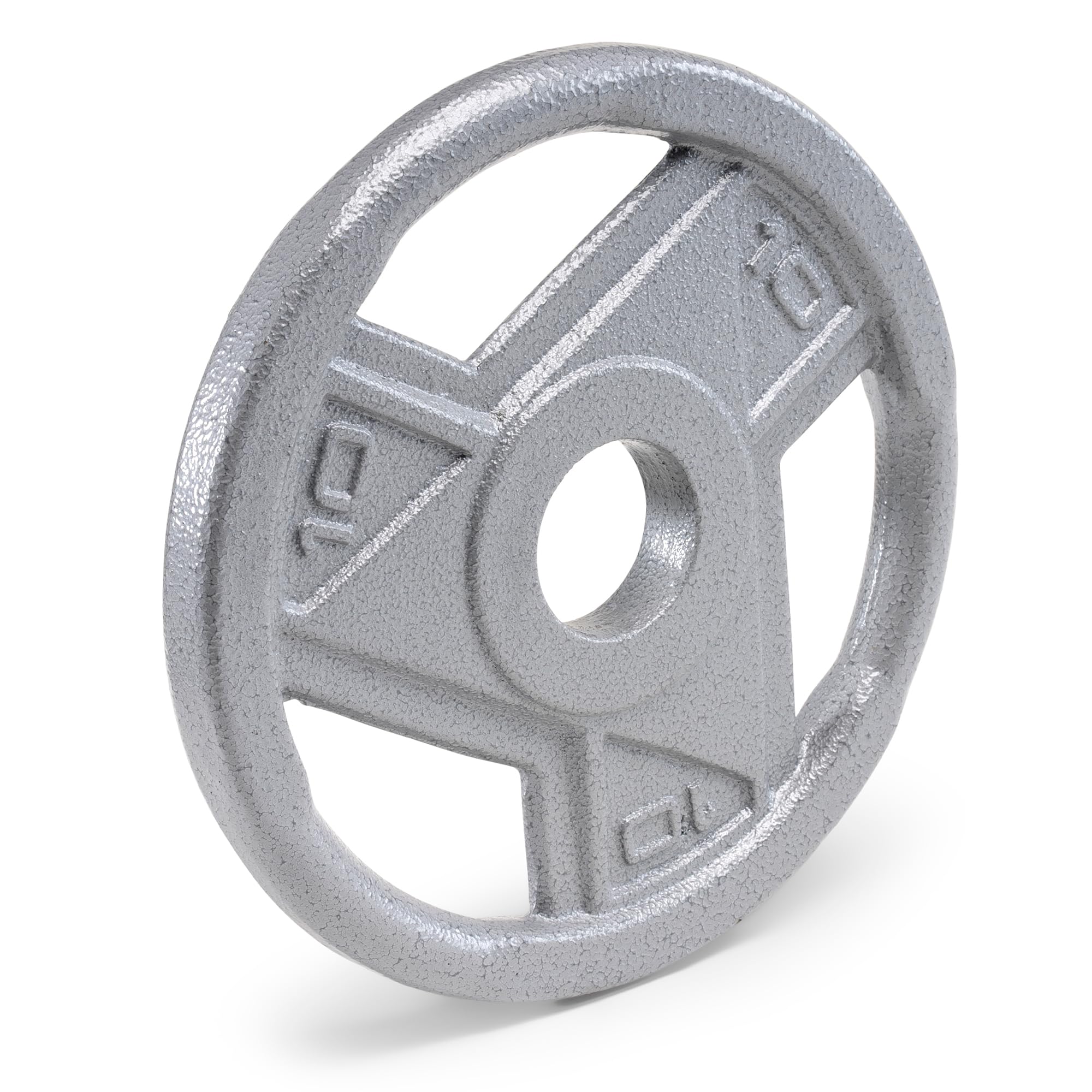 Marcy Classic 2-Inch Cast Iron Olympic Grip Plates - Weight Plates for Strength Training, Home Gym & CrossFit Workouts